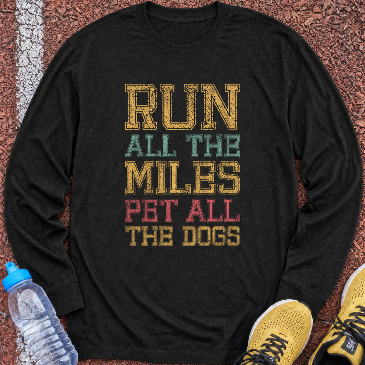 Miles & Dogs Long Sleeve - Black
