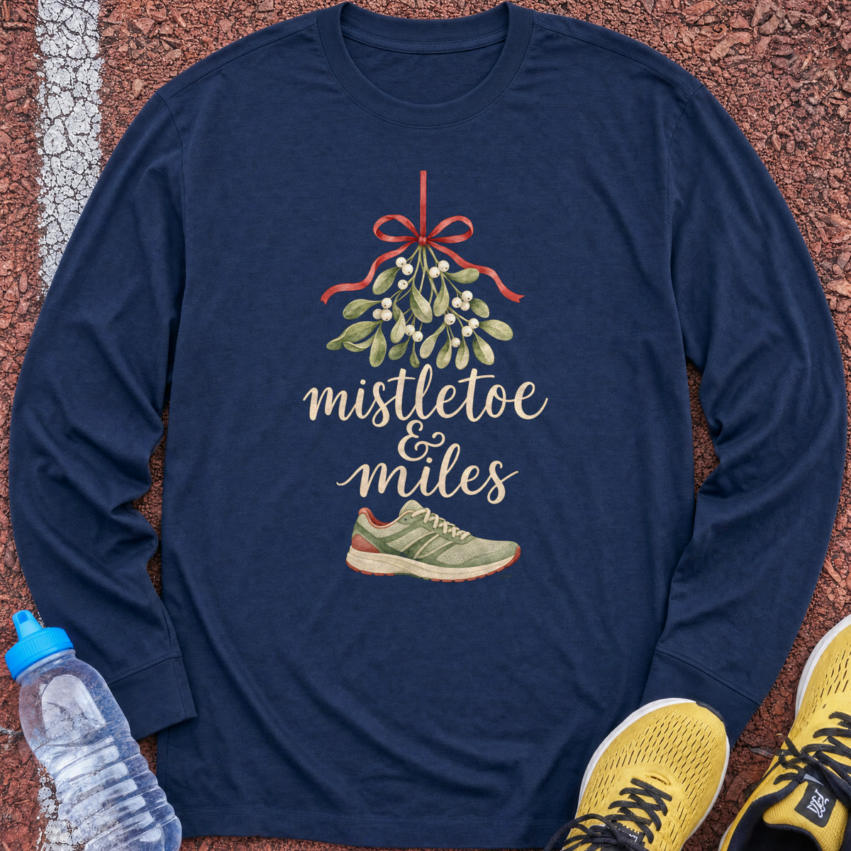 Mistletoe & Miles Long Sleeve - Navy