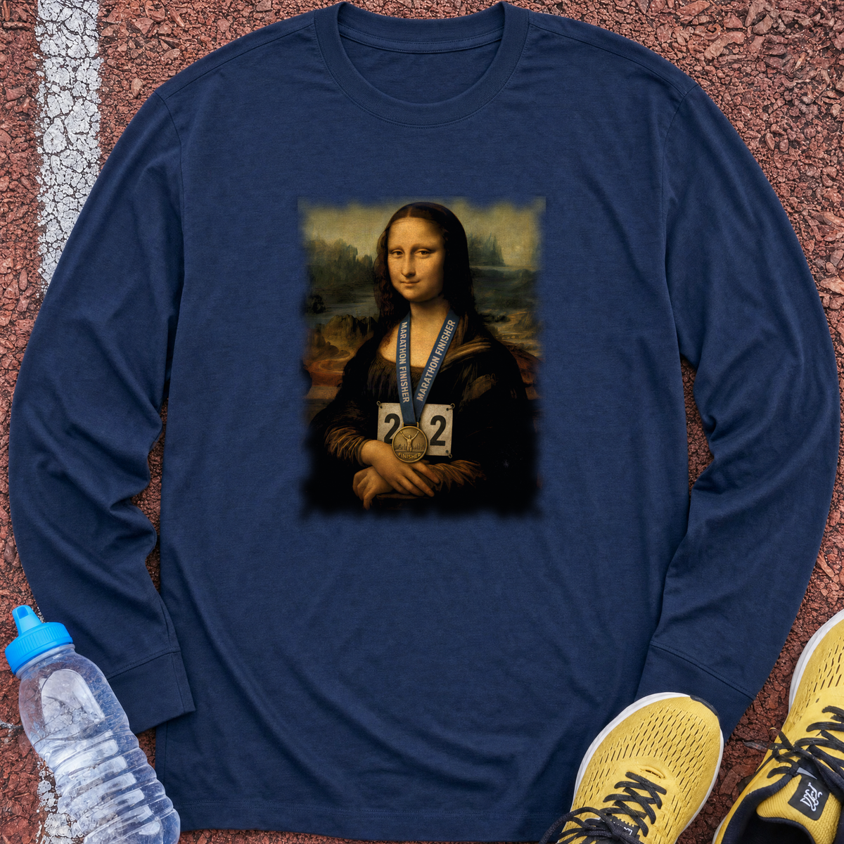 Mona Lisa Finisher Long Sleeve - Navy