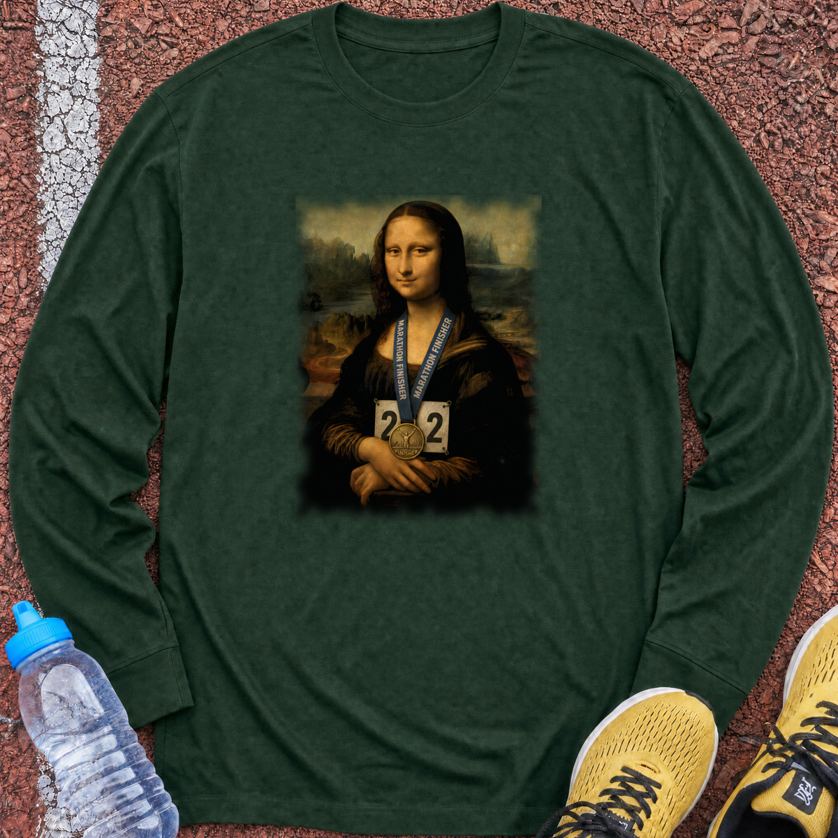 Mona Lisa Finisher Long Sleeve - Forest Green