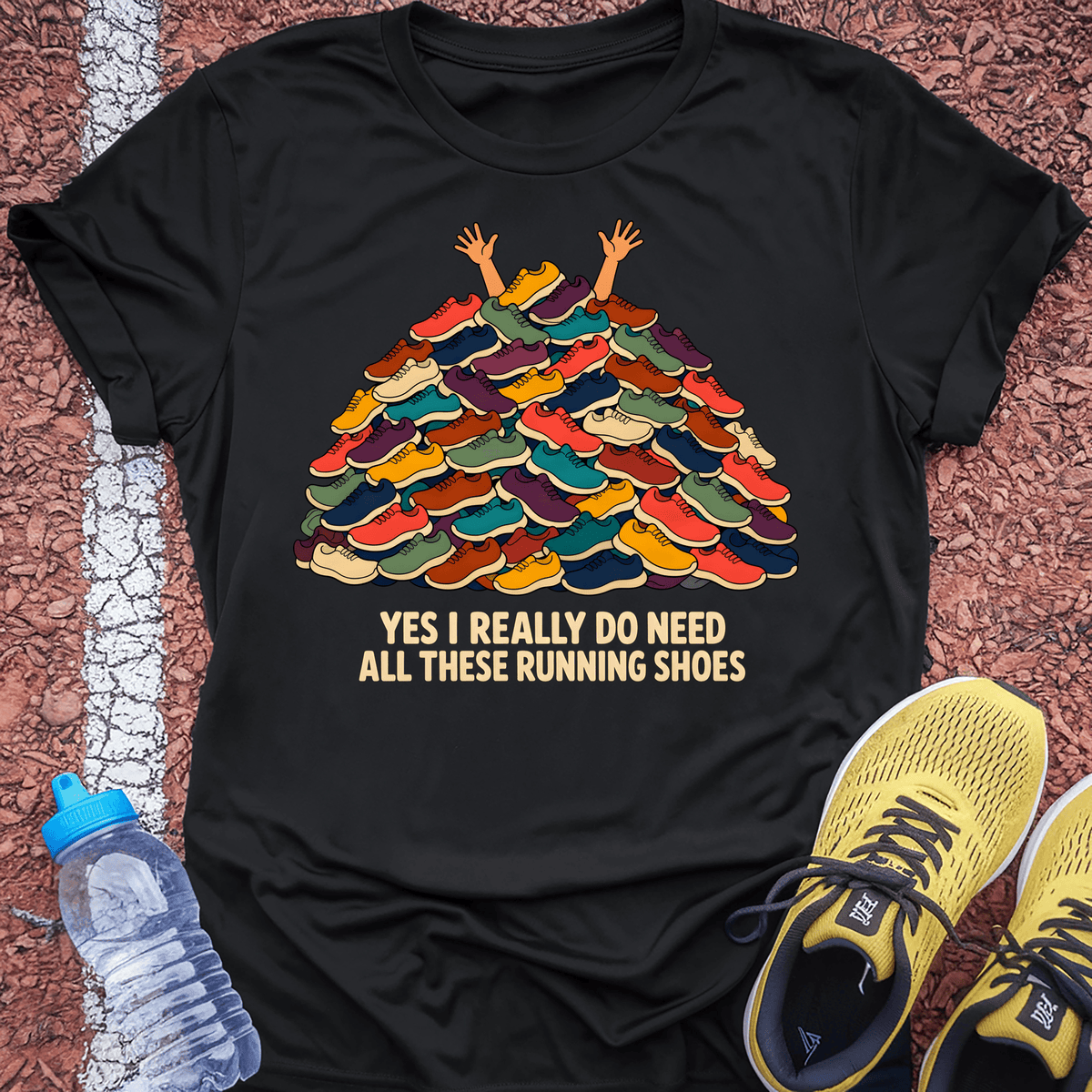 More Shoes T-Shirt - Black