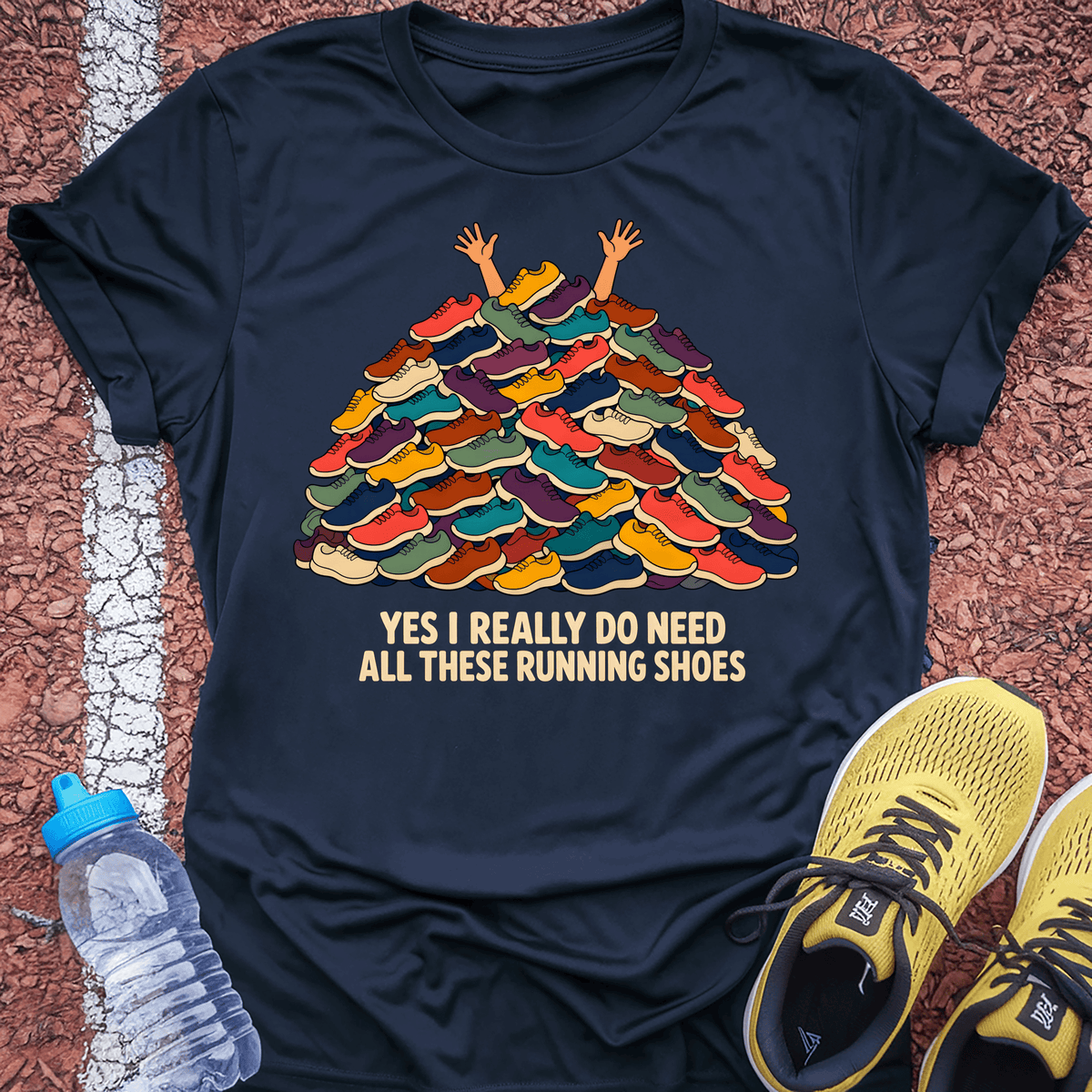 More Shoes T-Shirt - Navy