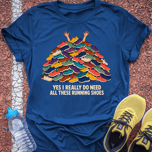 More Shoes T-Shirt - Royal