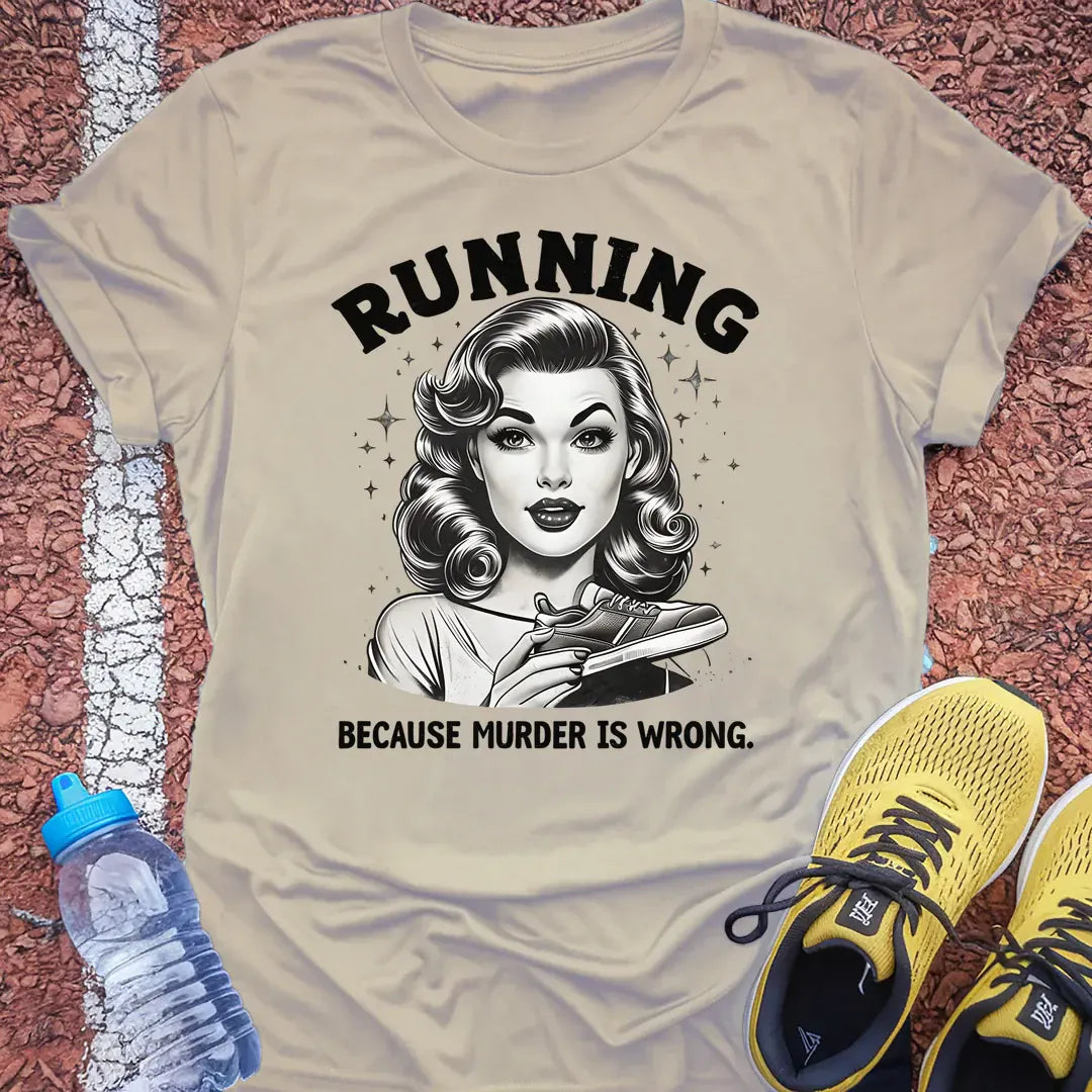 Murder is Wrong Tech Tee