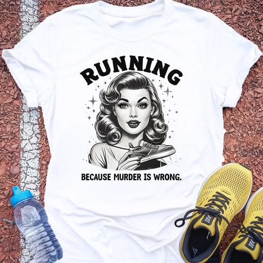 Murder is Wrong Tech Tee