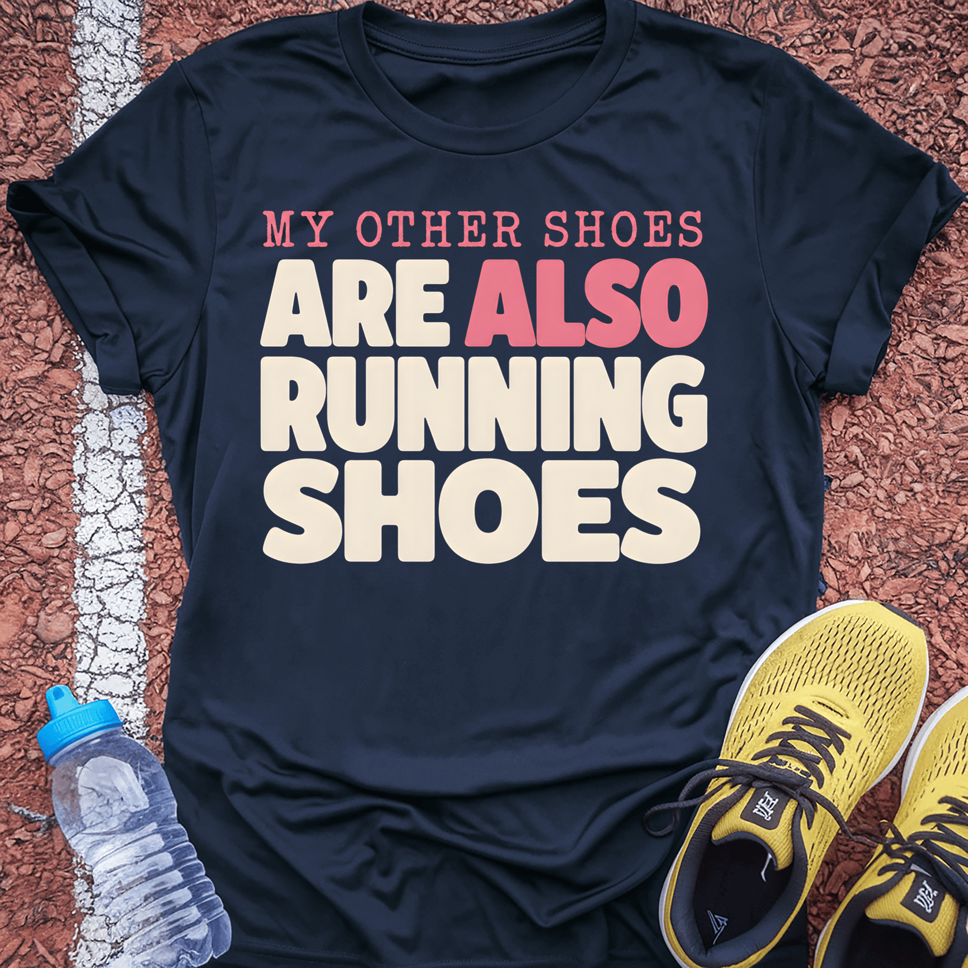 My Other Shoes T-Shirt - Navy