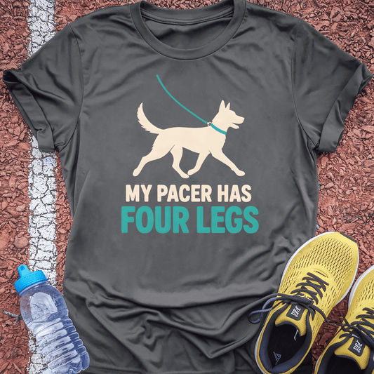My Pacer Has Four Legs T-Shirt - Charcoal