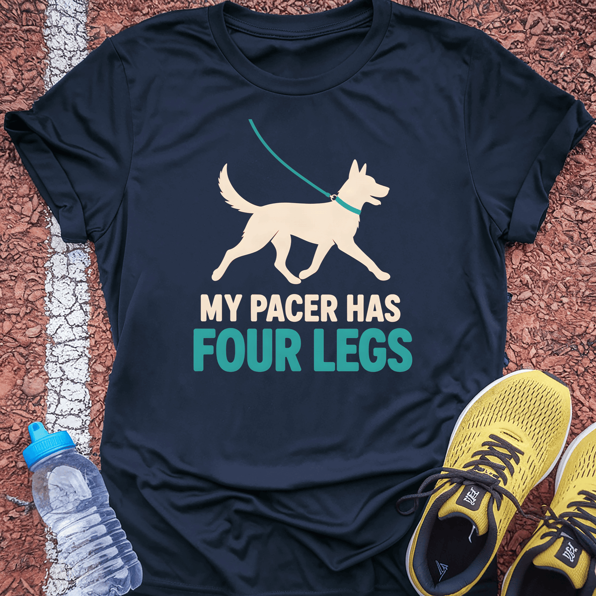 My Pacer Has Four Legs T-Shirt - Navy