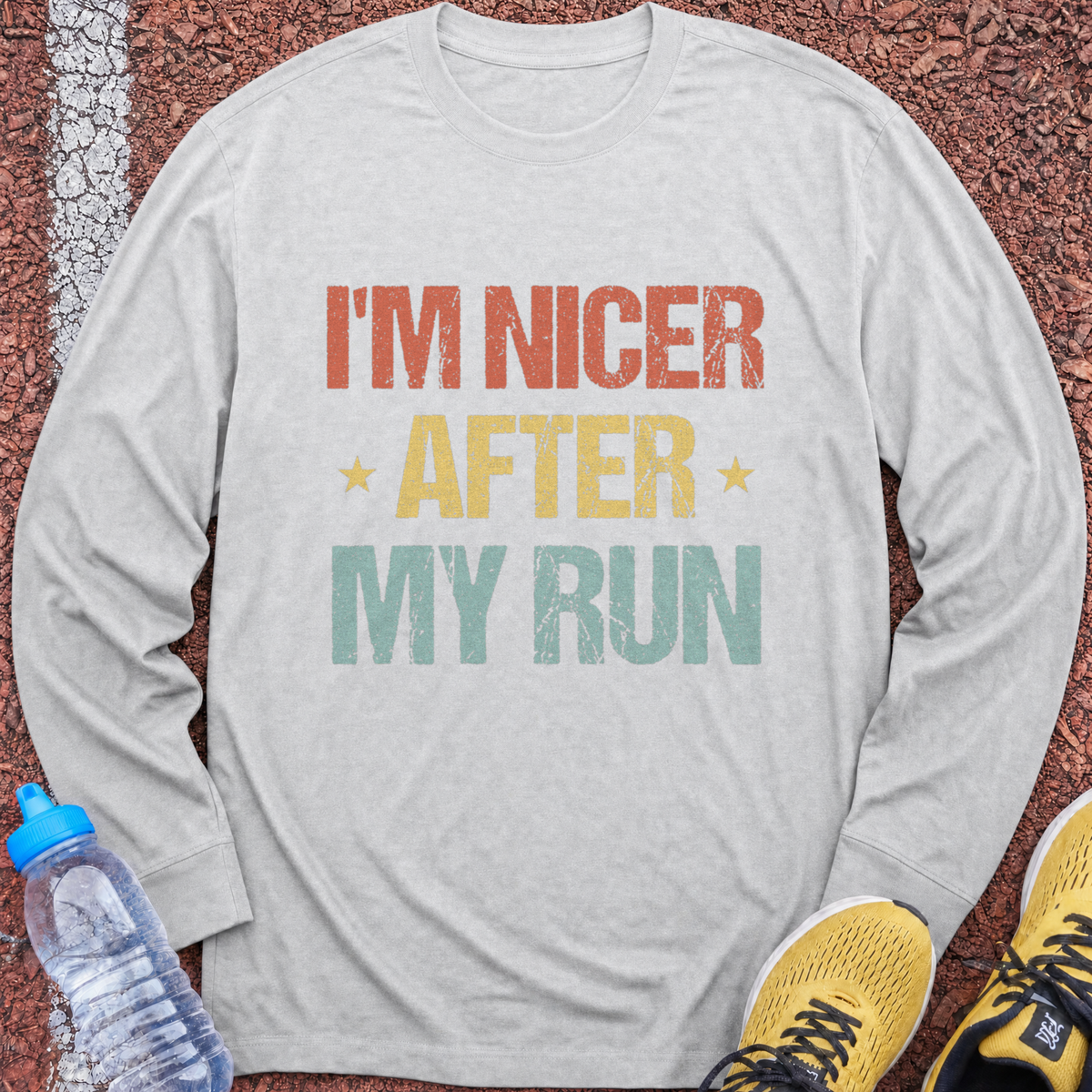 Nicer Long Sleeve - Ash