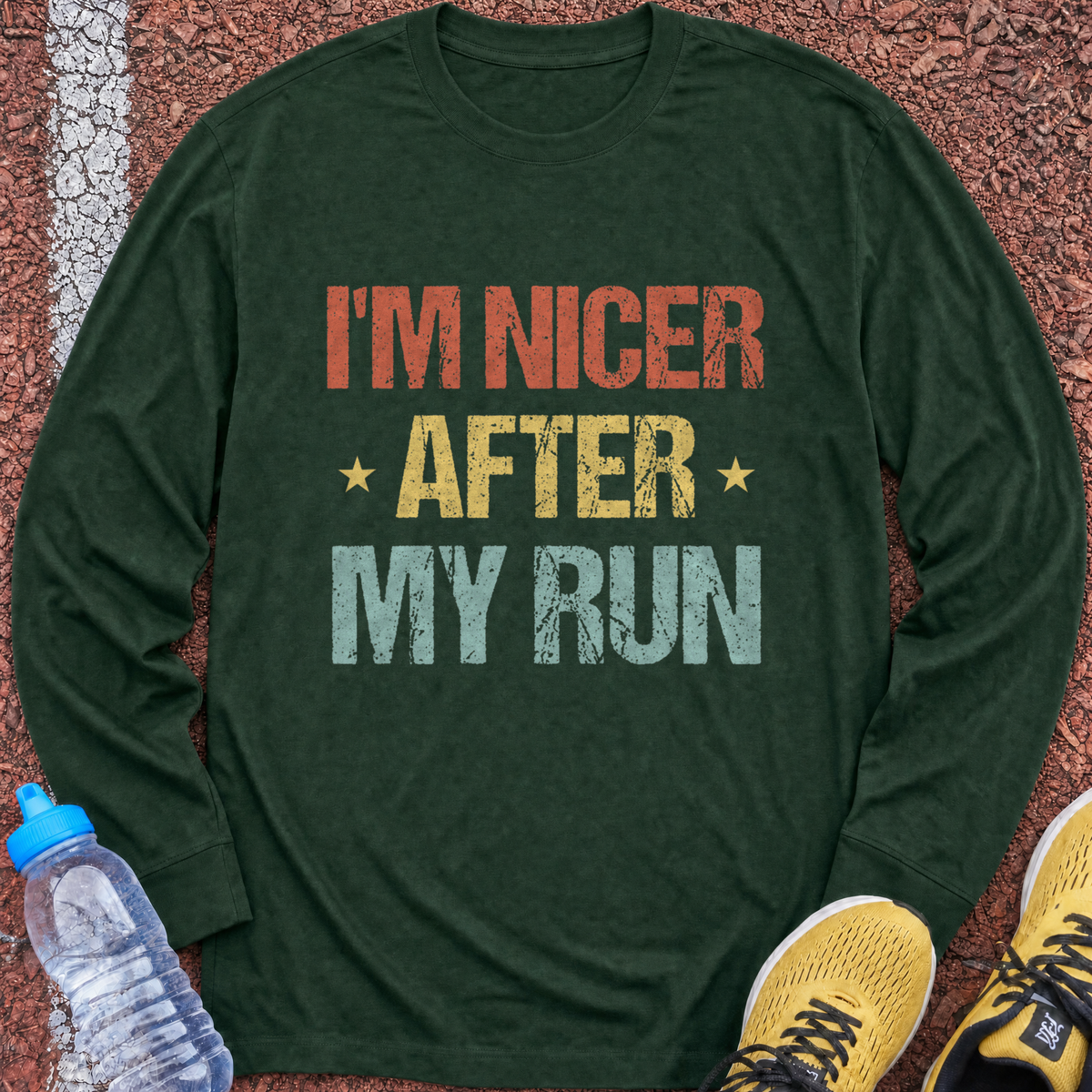 Nicer Long Sleeve - Forest Green