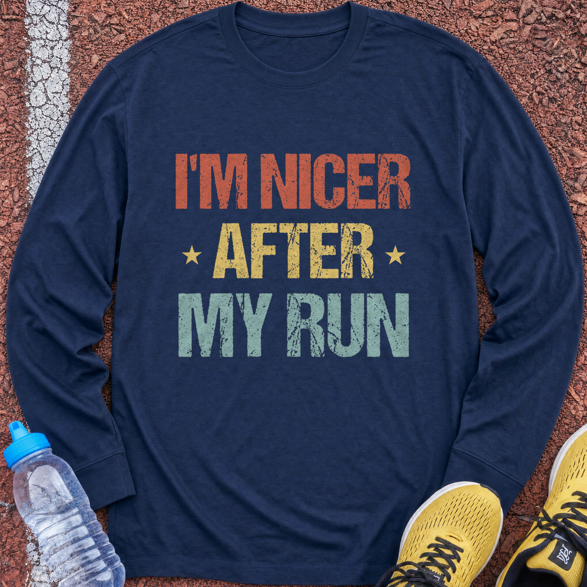 Nicer Long Sleeve - Navy