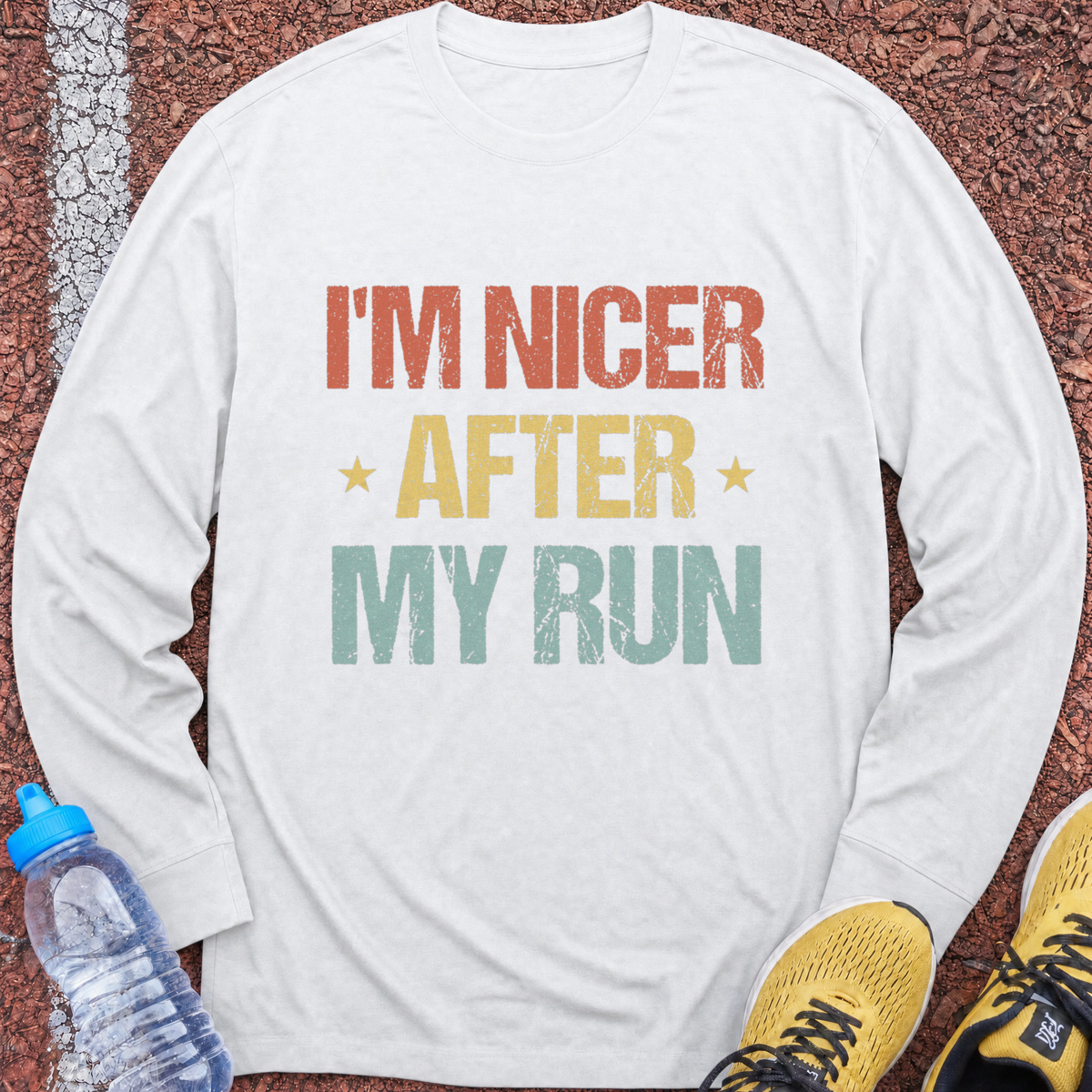 Nicer Long Sleeve - White