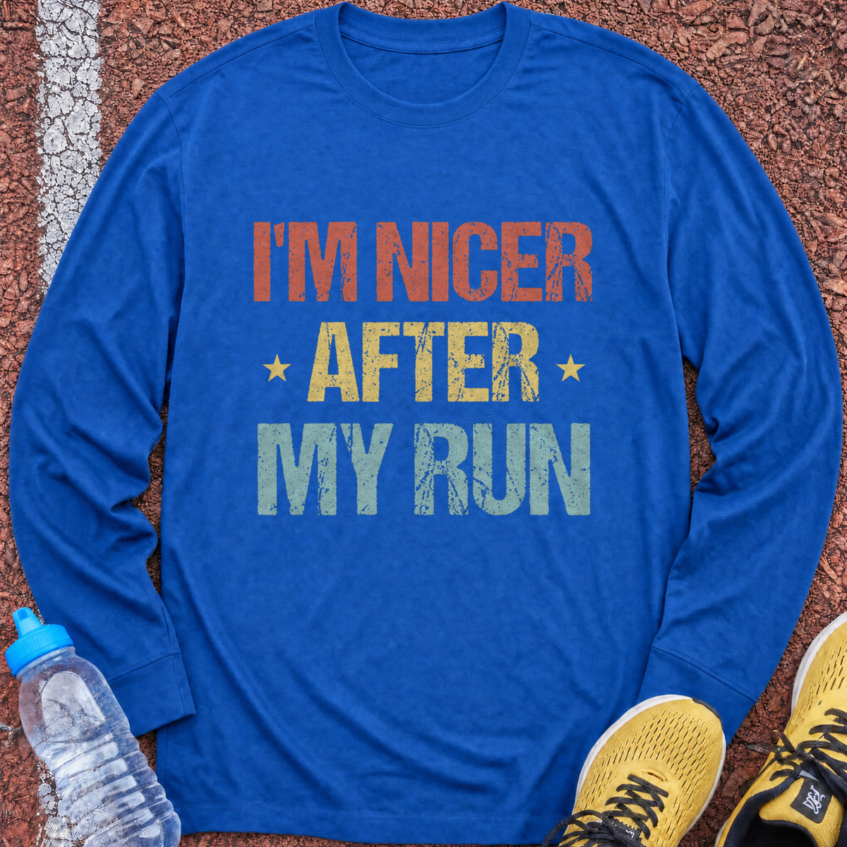Nicer Long Sleeve - Royal