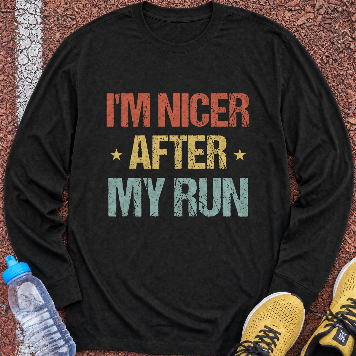 Nicer Long Sleeve - Black