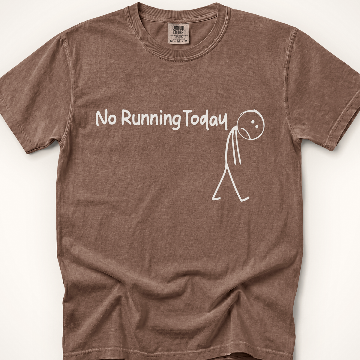 No Running Today CC - Espresso