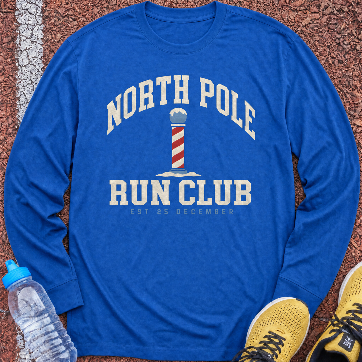 North Pole Run Club Long Sleeve - Royal