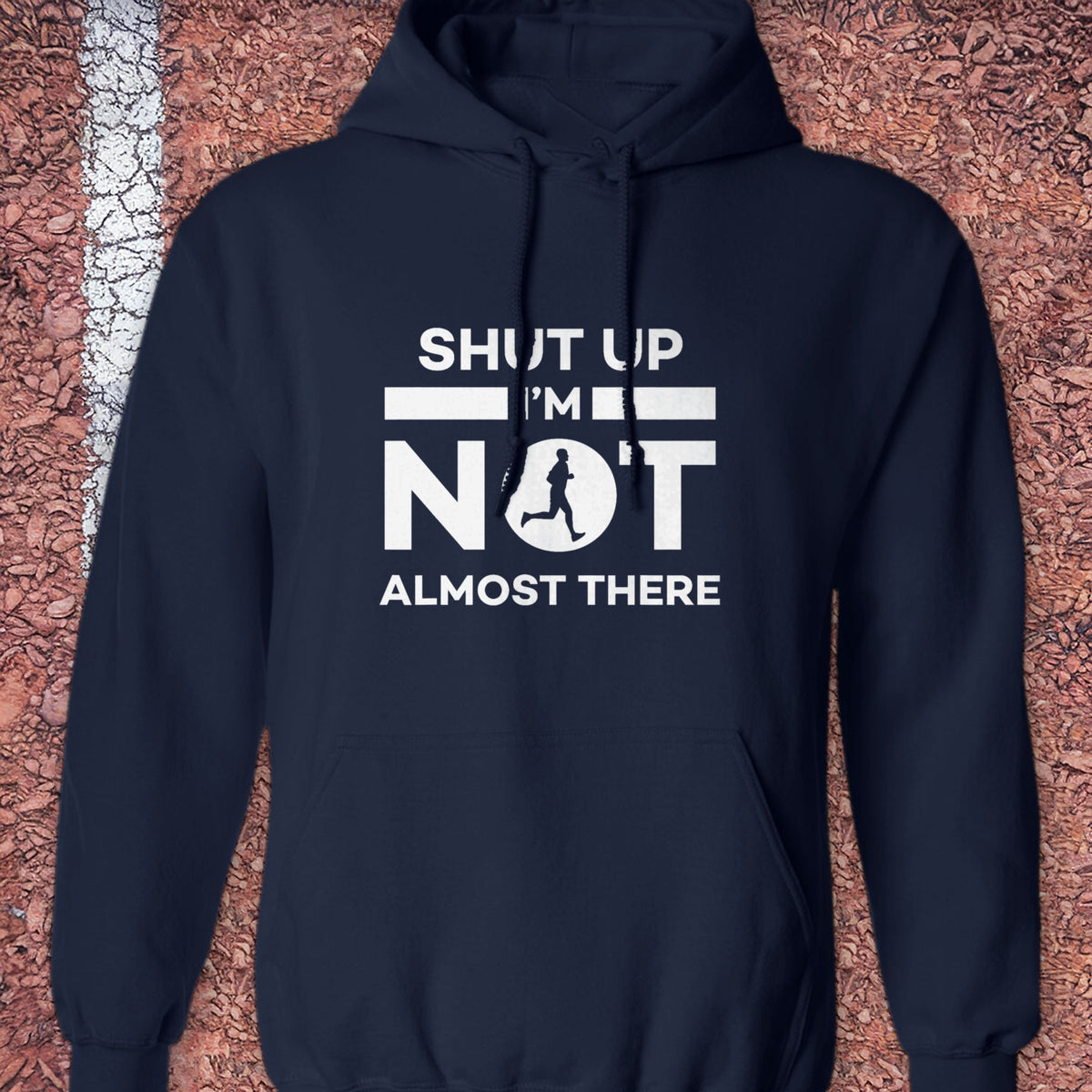 He's Not Almost There Hoodie - Navy
