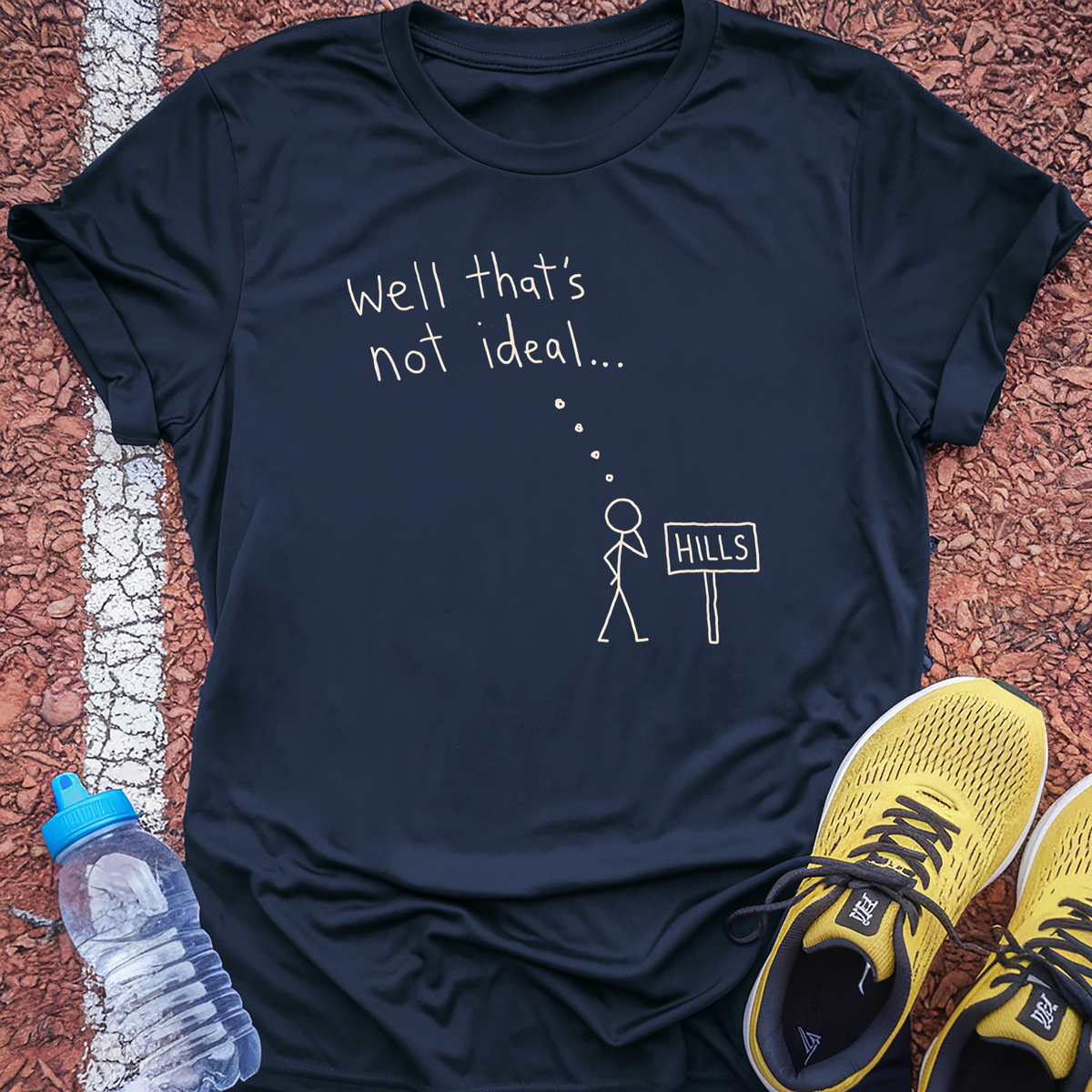 Well That's Not Ideal T-Shirt - Navy