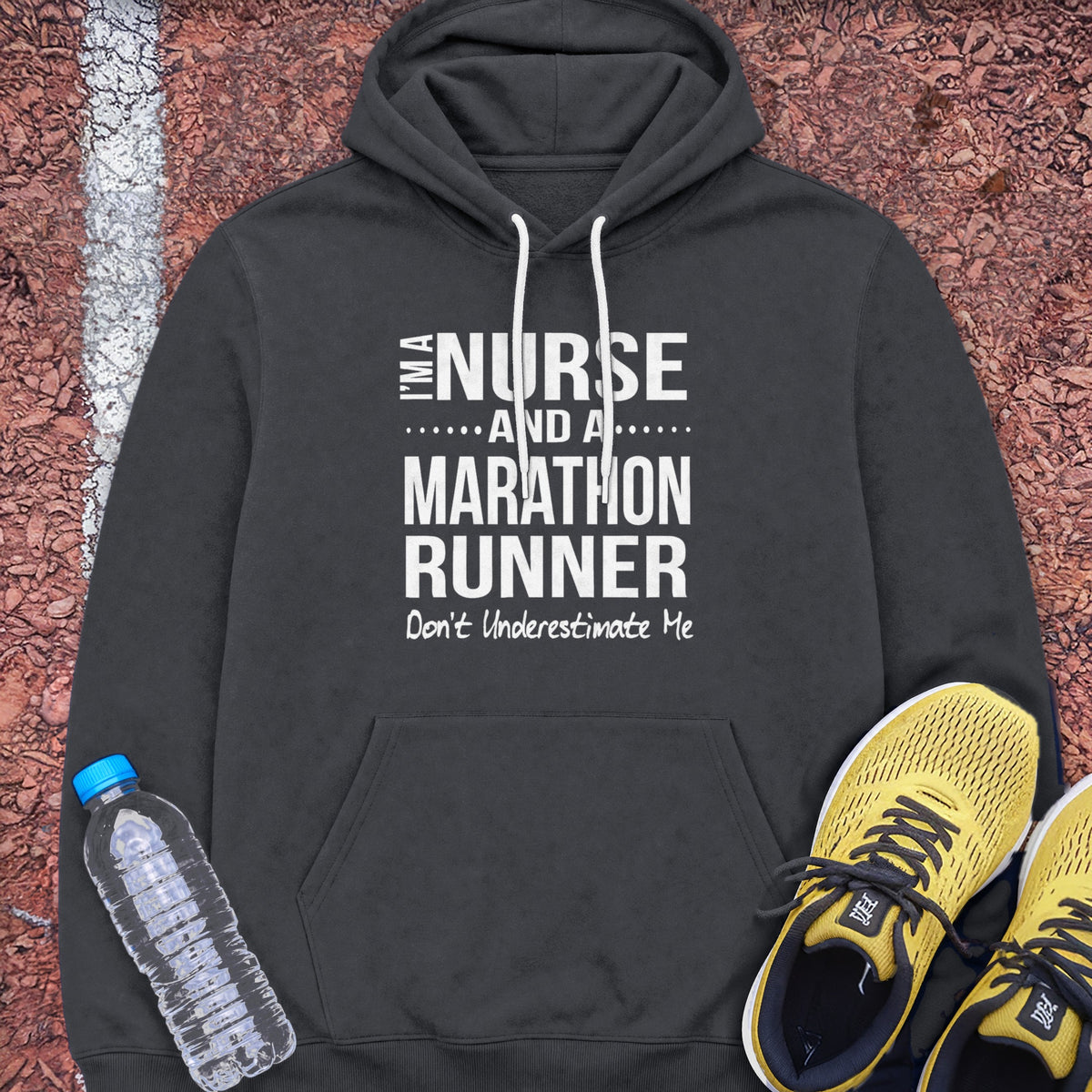 Nurse Hoodie - Dark Heather