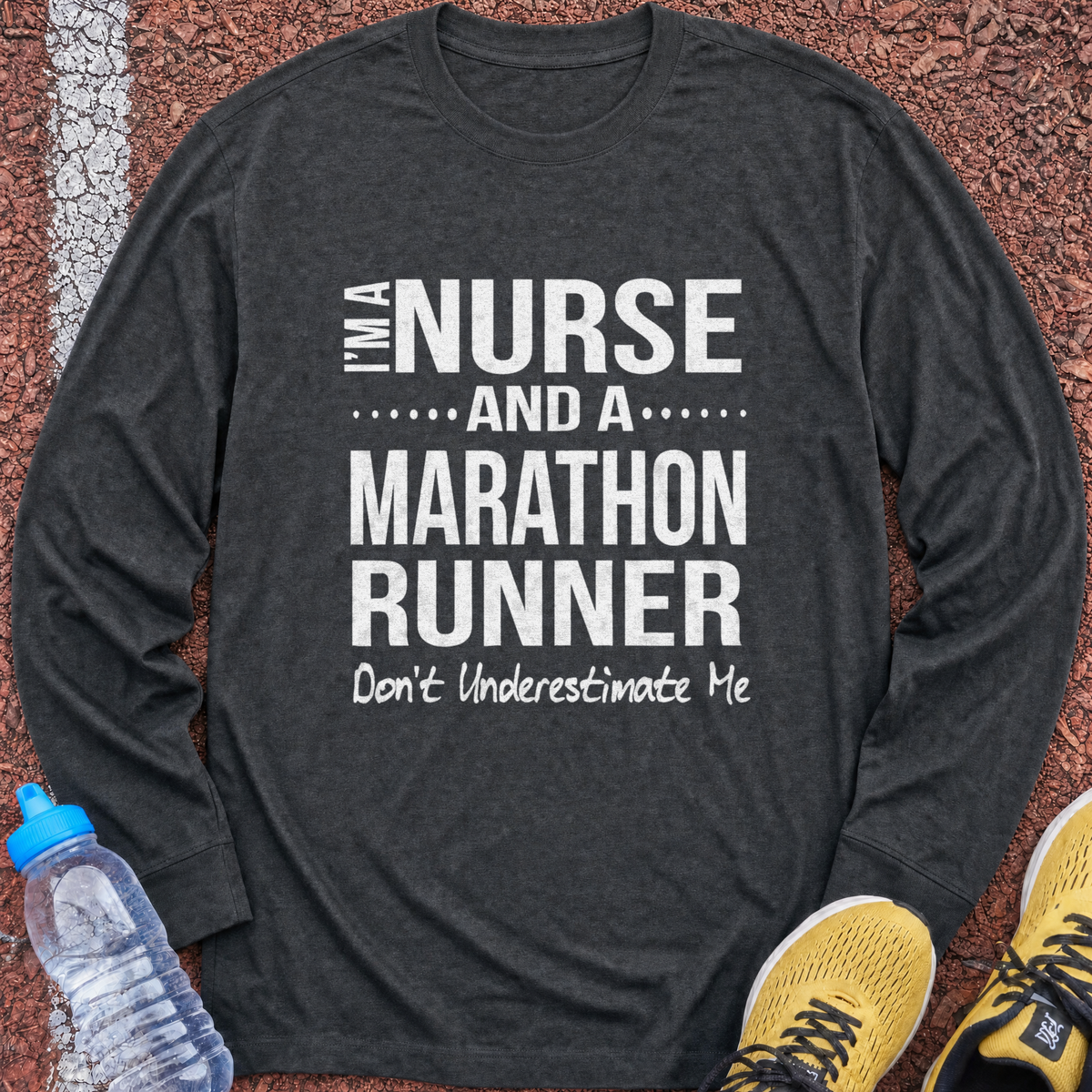 Nurse Long Sleeve - Dark Heather