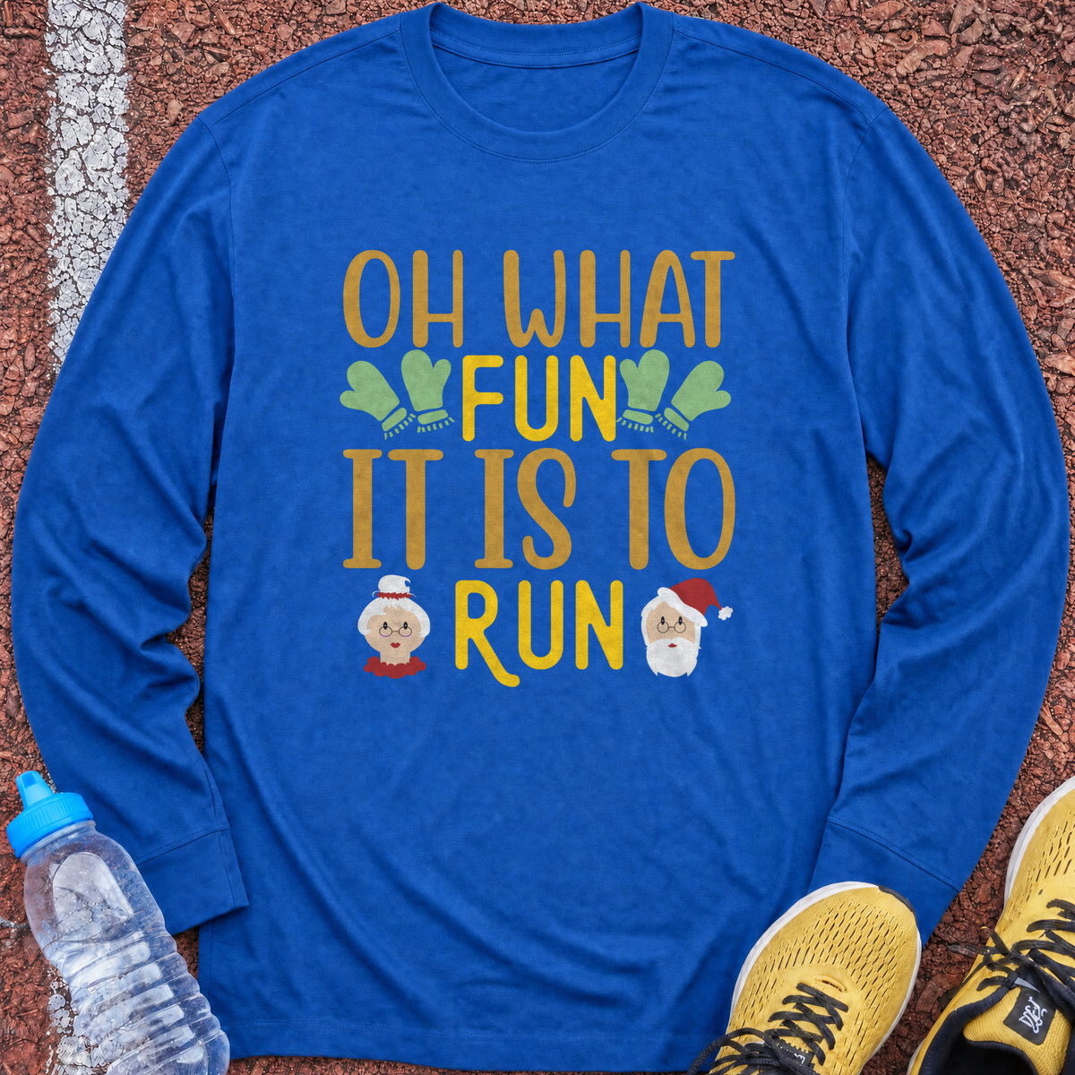 Oh What Fun Long Sleeve - Royal