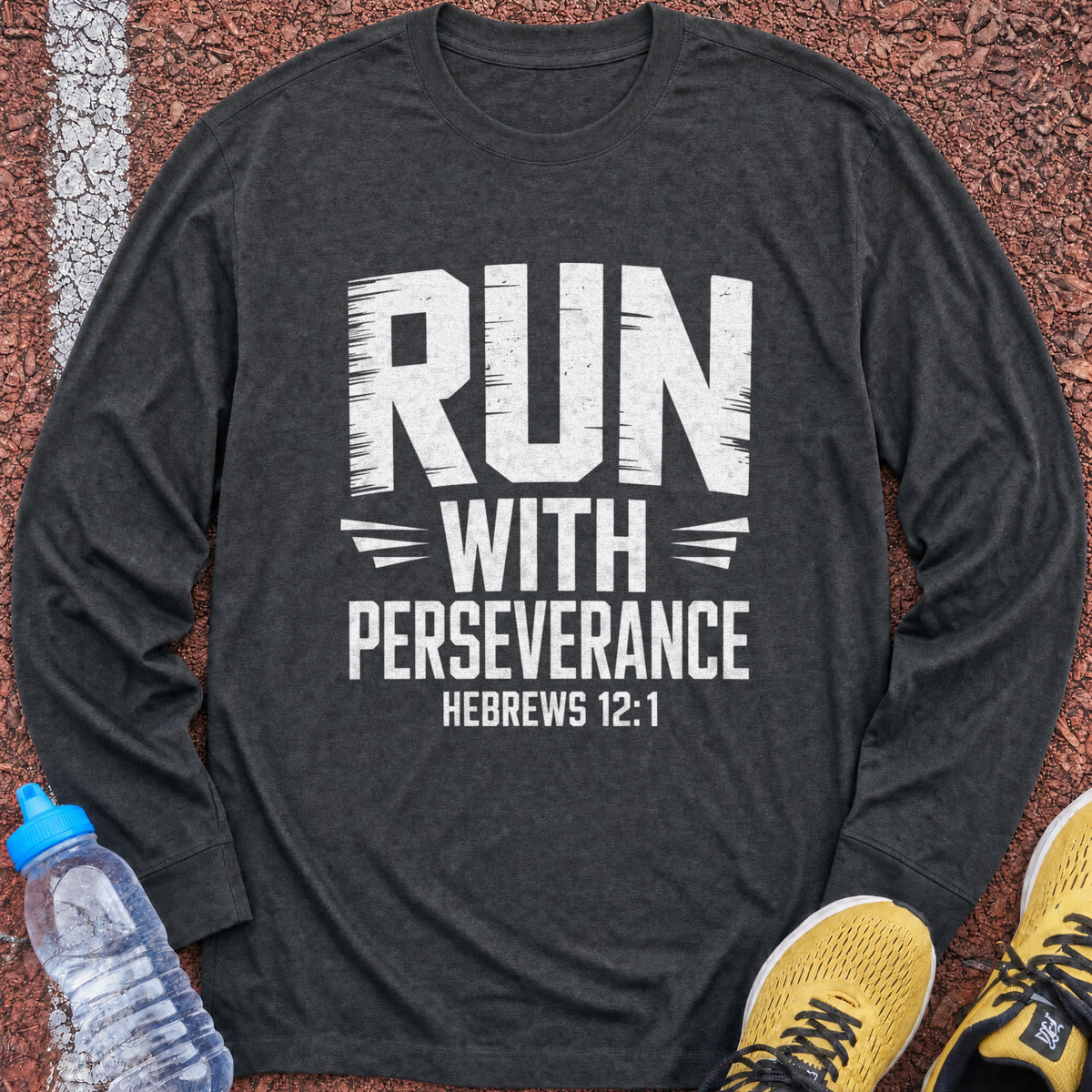 Perseverance Long Sleeve - Dark Heather