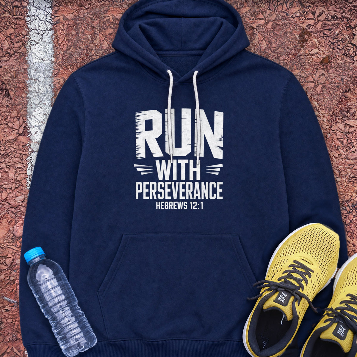 Perseverance Hoodie - Navy