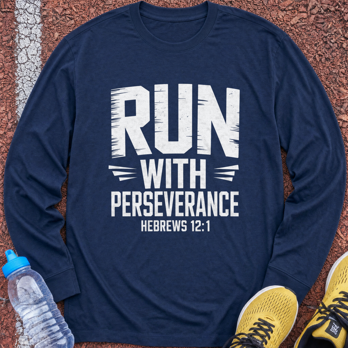 Perseverance Long Sleeve - Navy