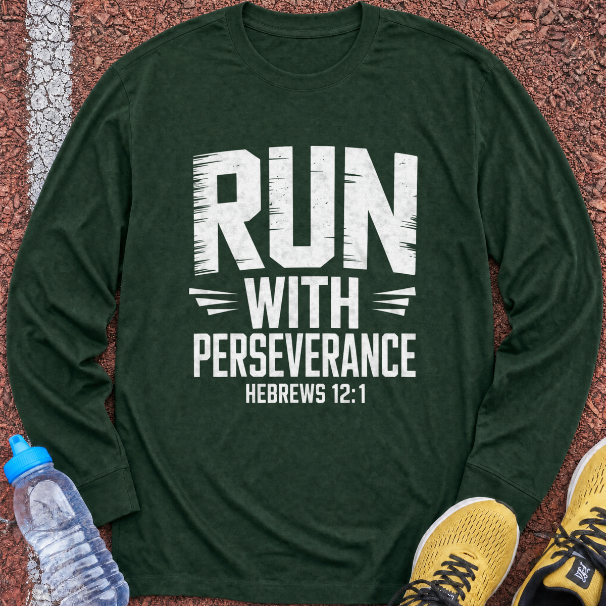 Perseverance Long Sleeve - Forest Green