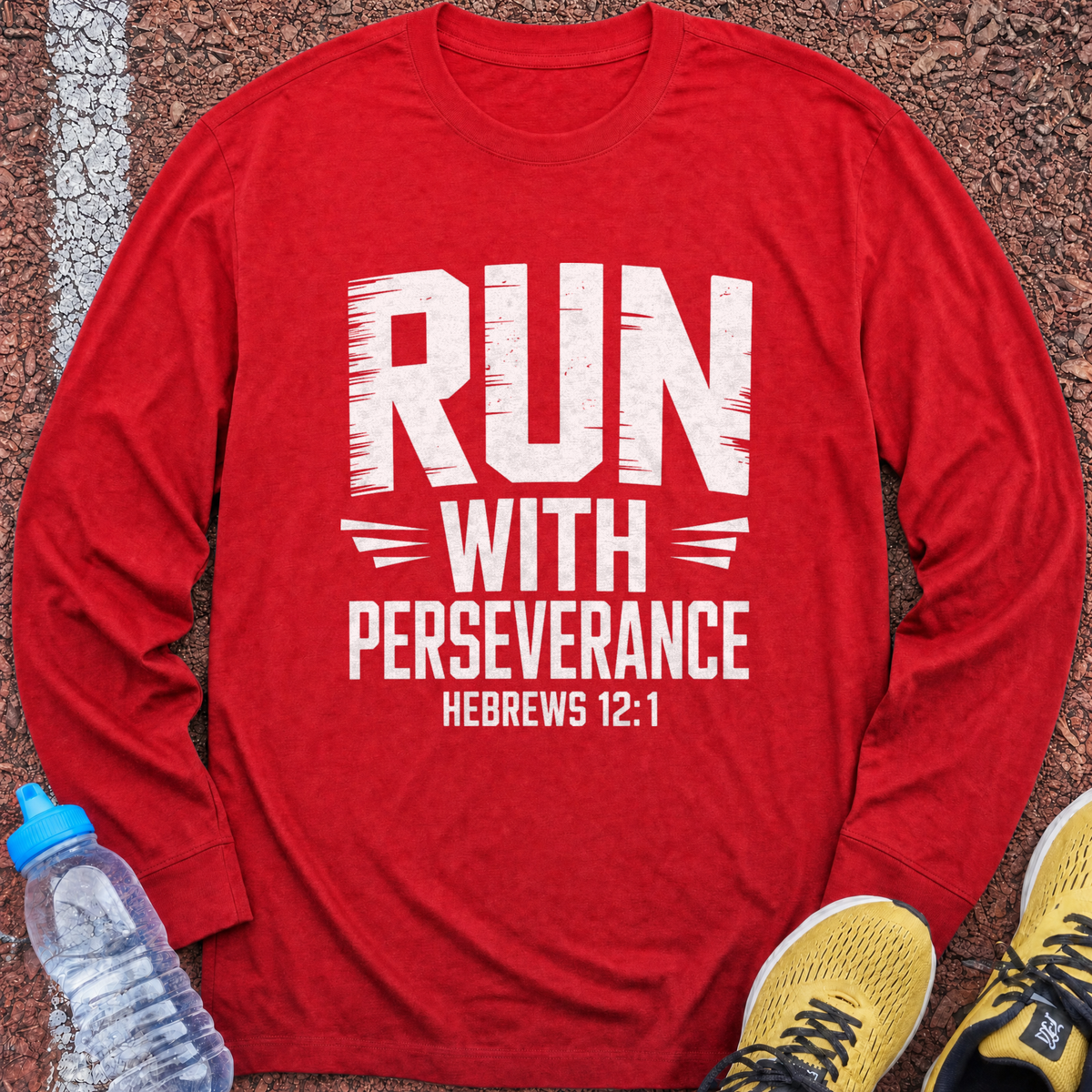 Perseverance Long Sleeve - Red