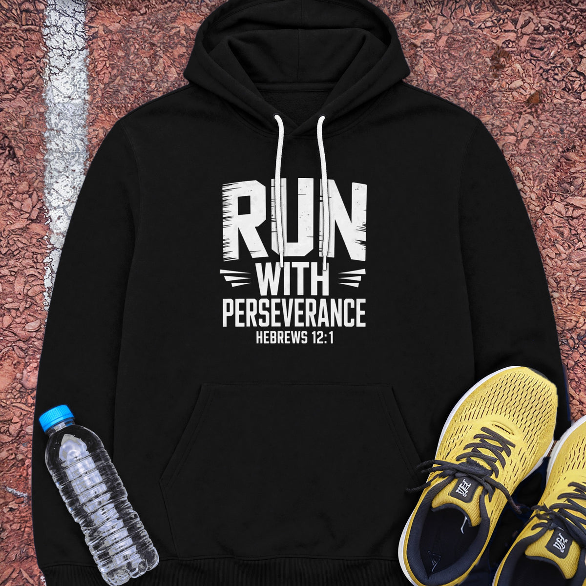 Perseverance Hoodie - Black