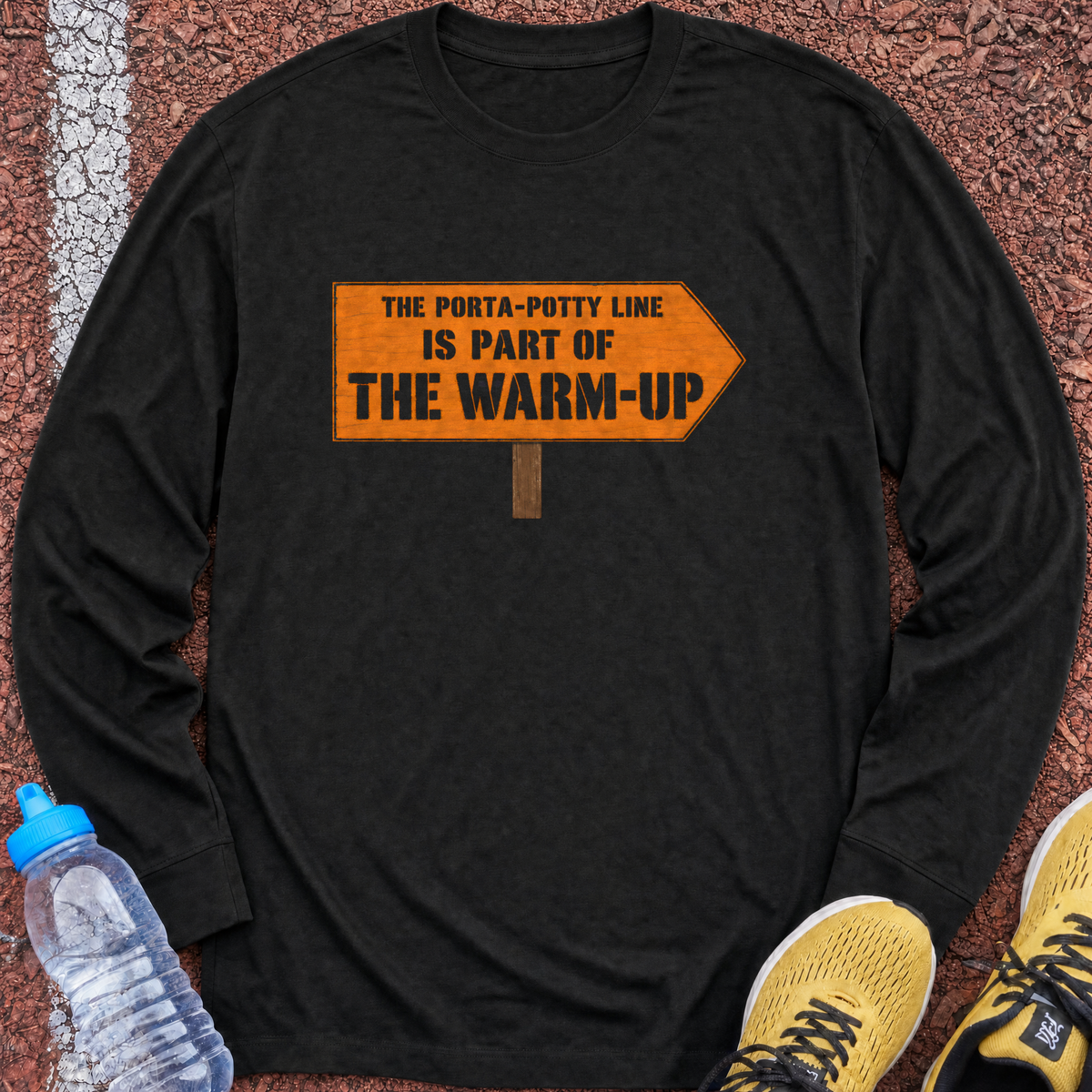 Part Of The Warm Up Long Sleeve - Black