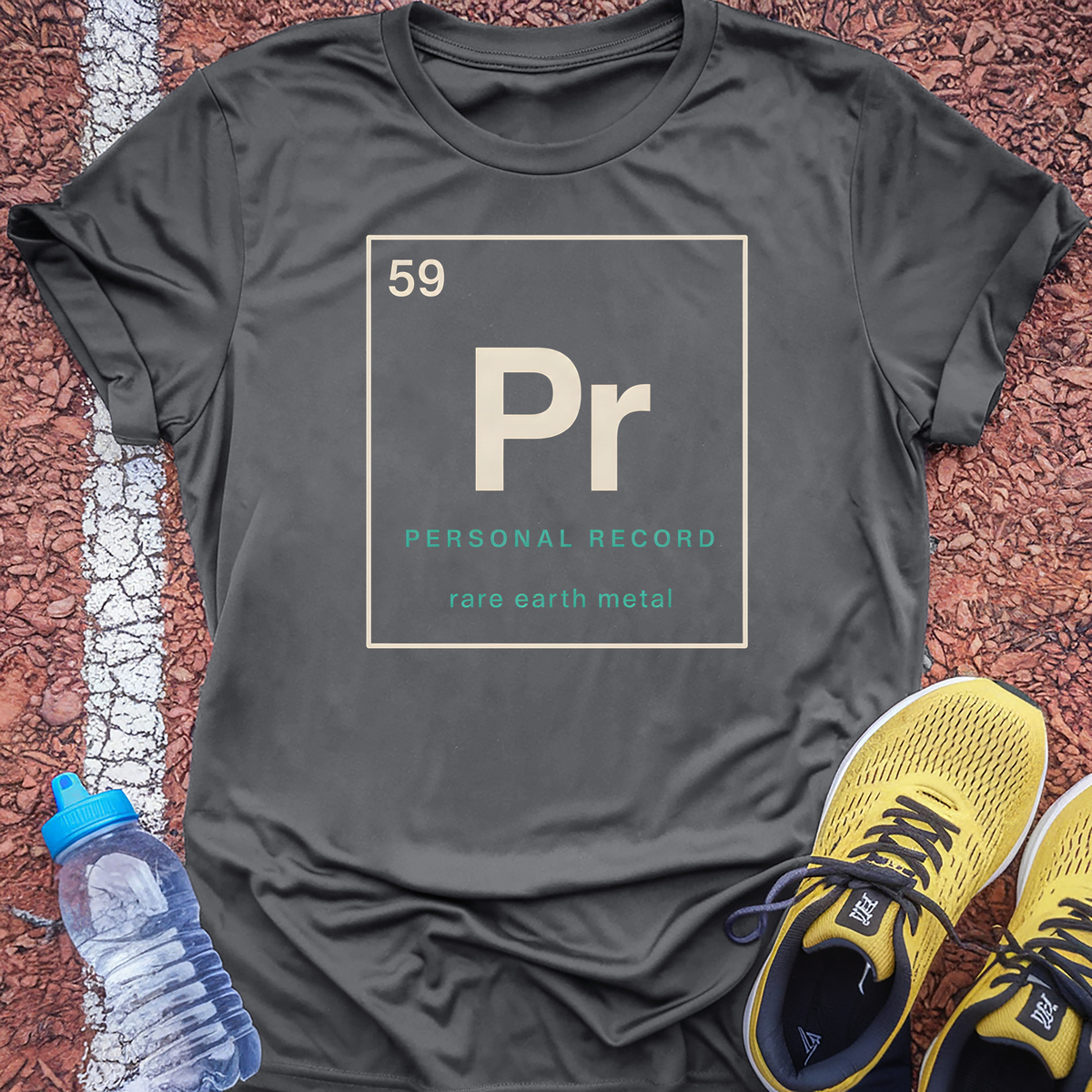 Pr Personal Record Element T-Shirt - Dark Heather