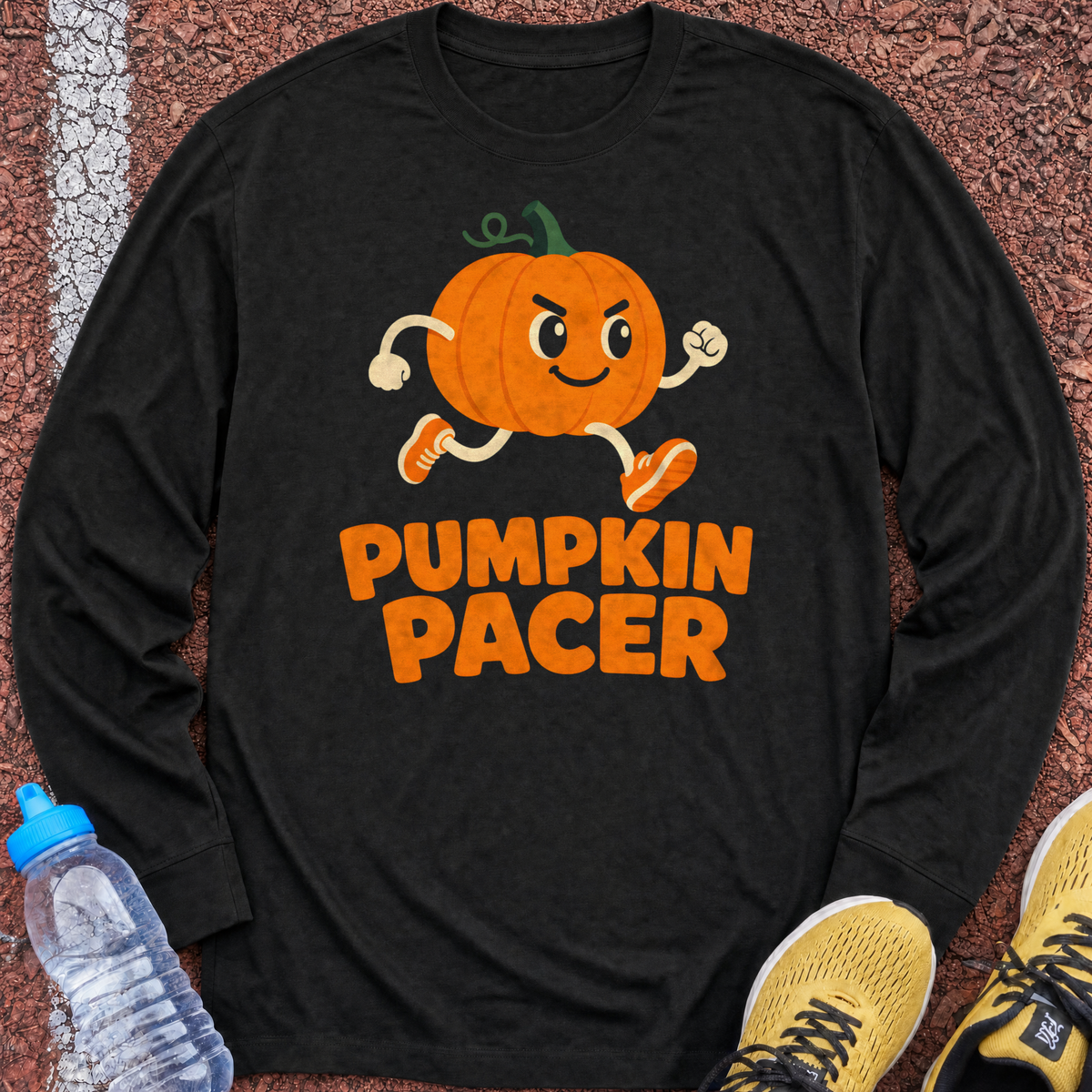 Pumpkin Pacer Long Sleeve - Black