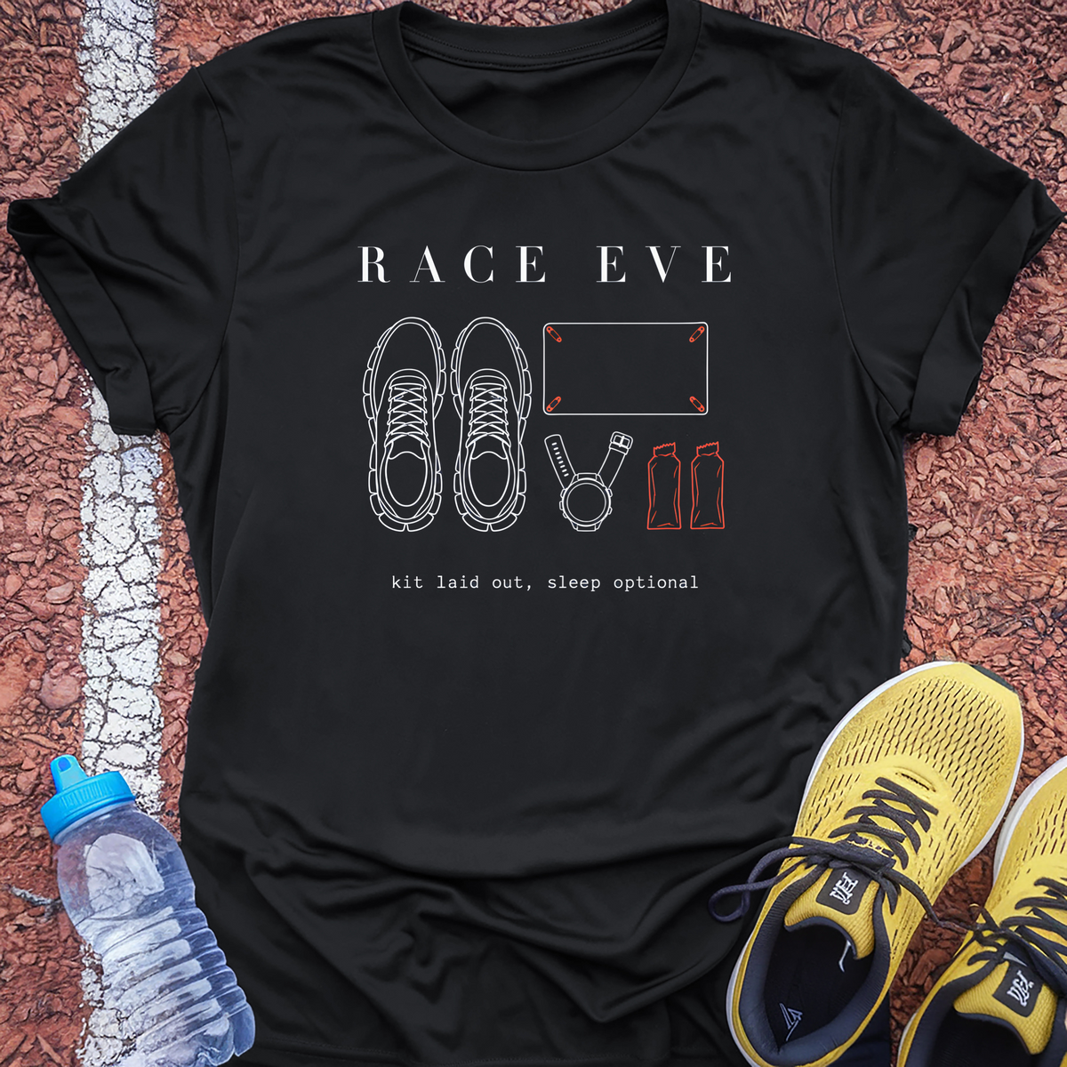Race Eve Tech Tee - Black