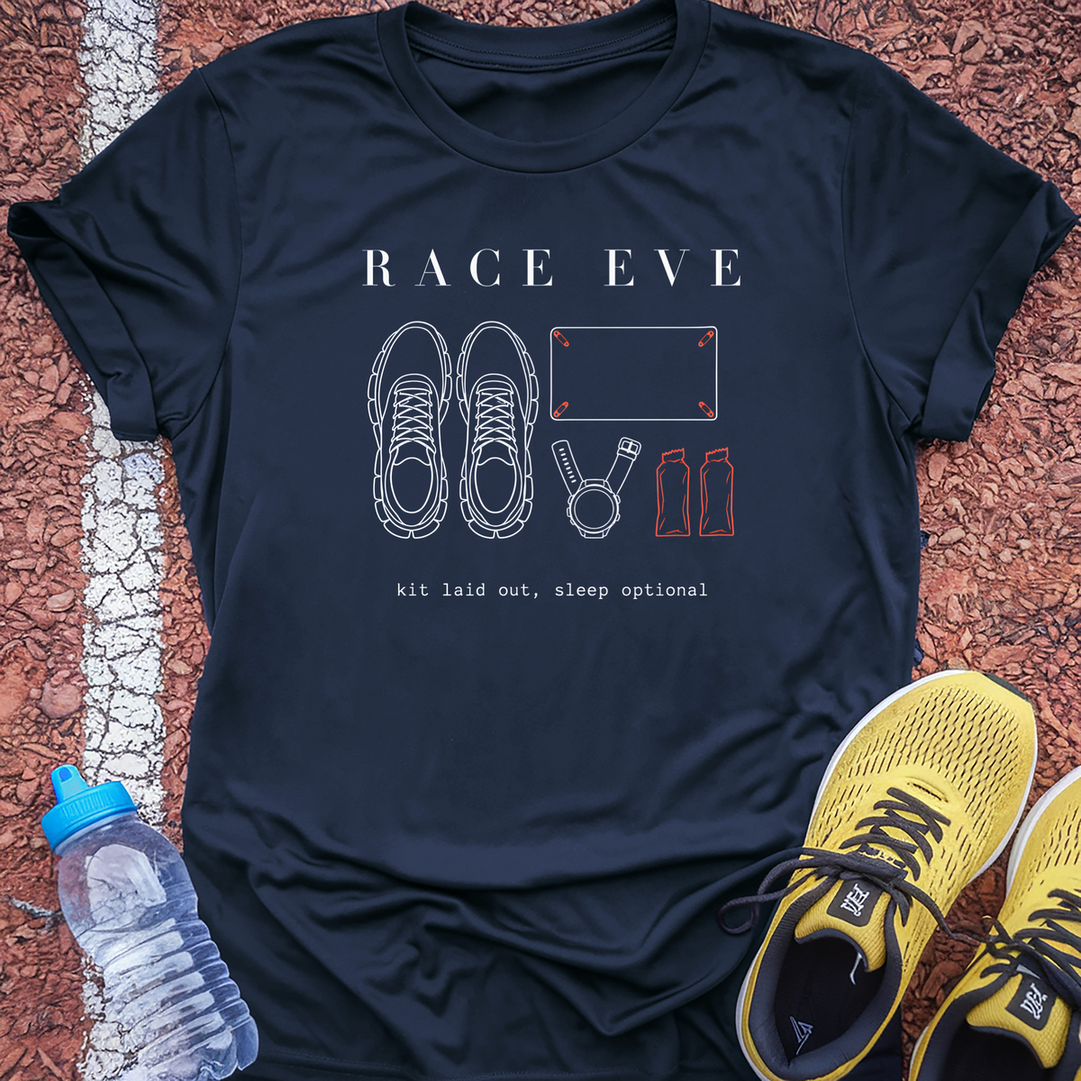 Race Eve T-Shirt - Navy