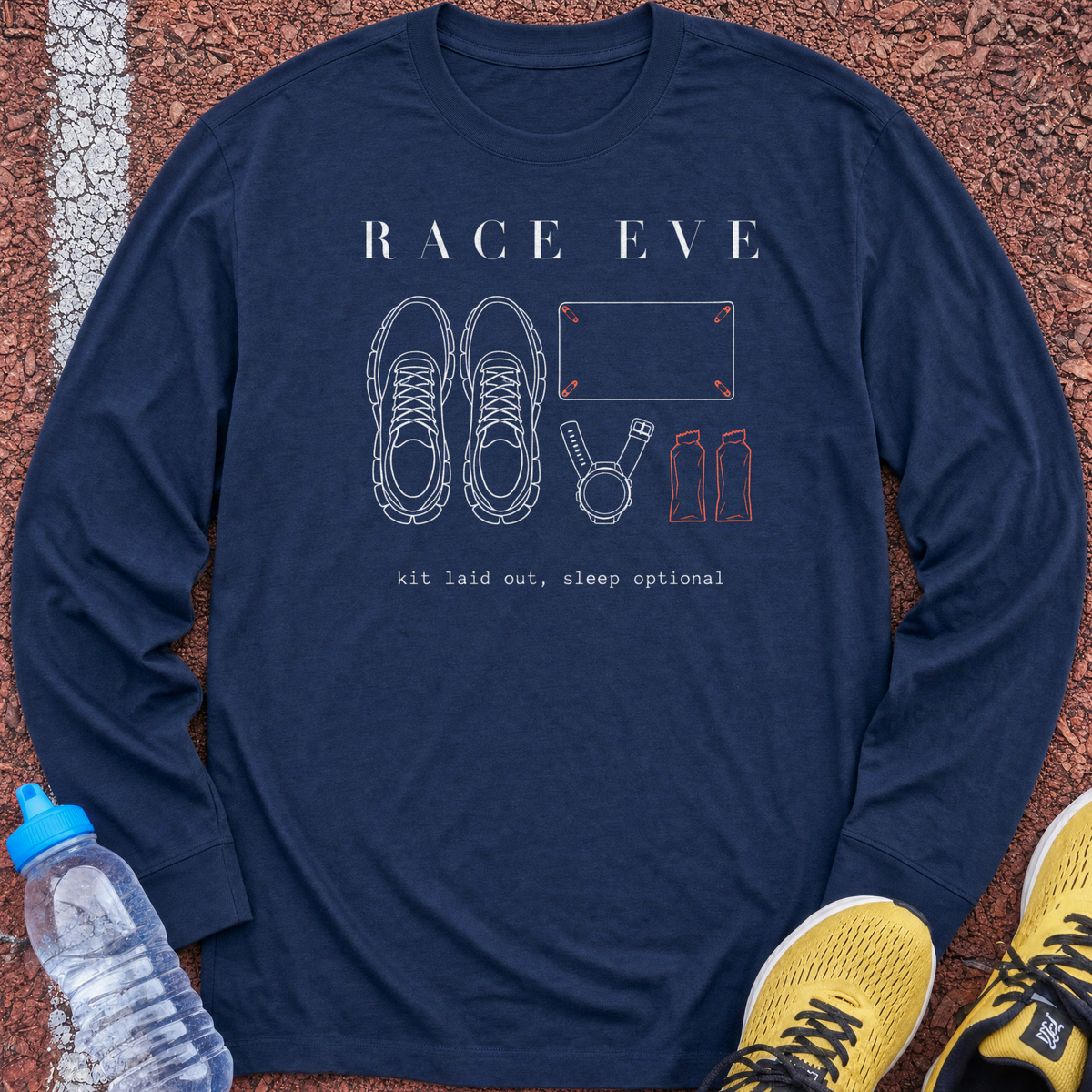 Race Eve Long Sleeve - Navy