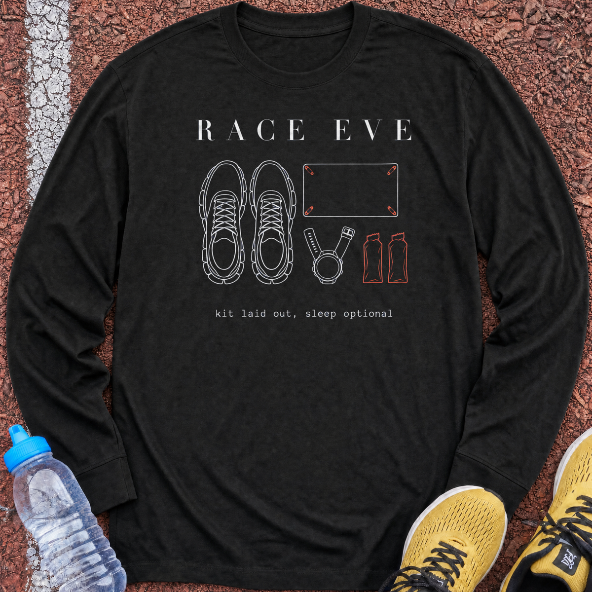 Race Eve Long Sleeve - Black