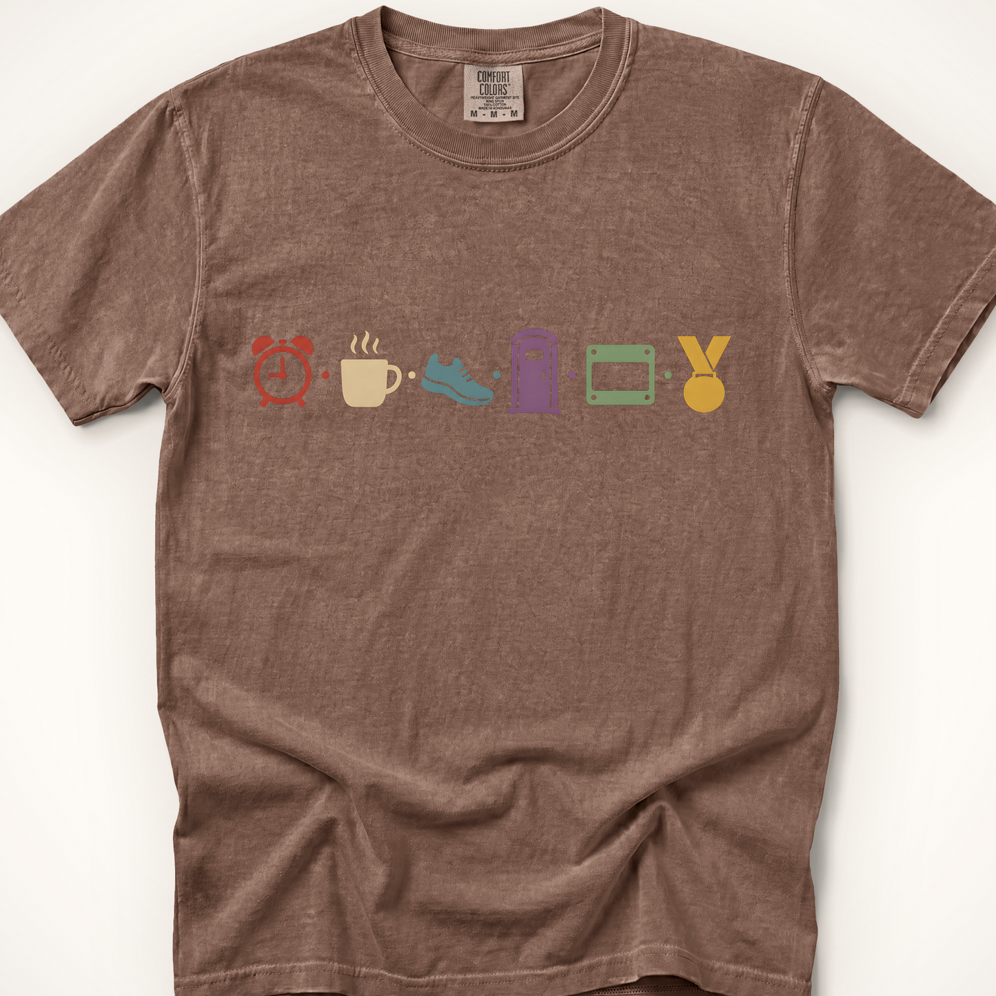 Race Morning T-Shirt - Espresso