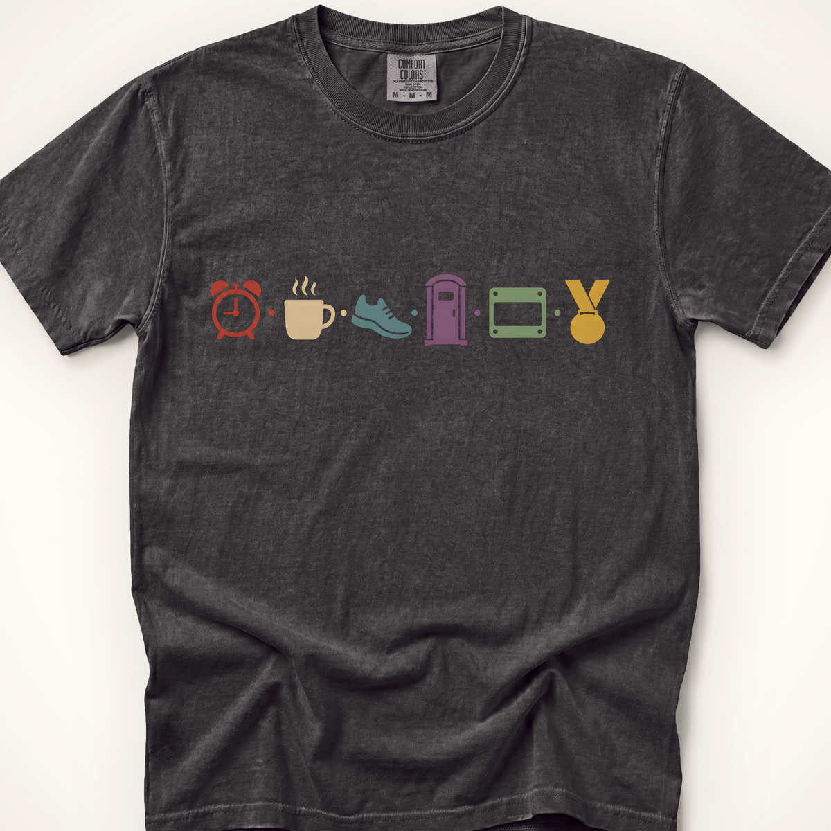Race Morning T-Shirt - Graphite