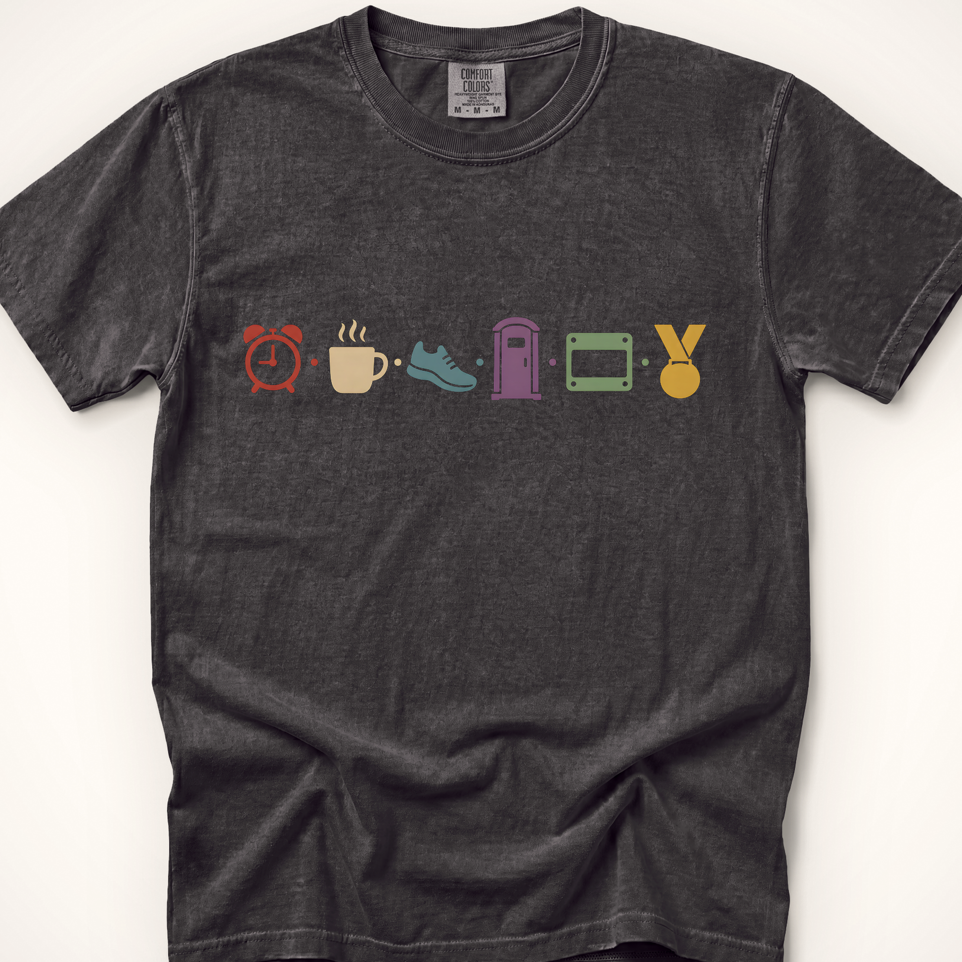 Race Morning T-Shirt - Graphite