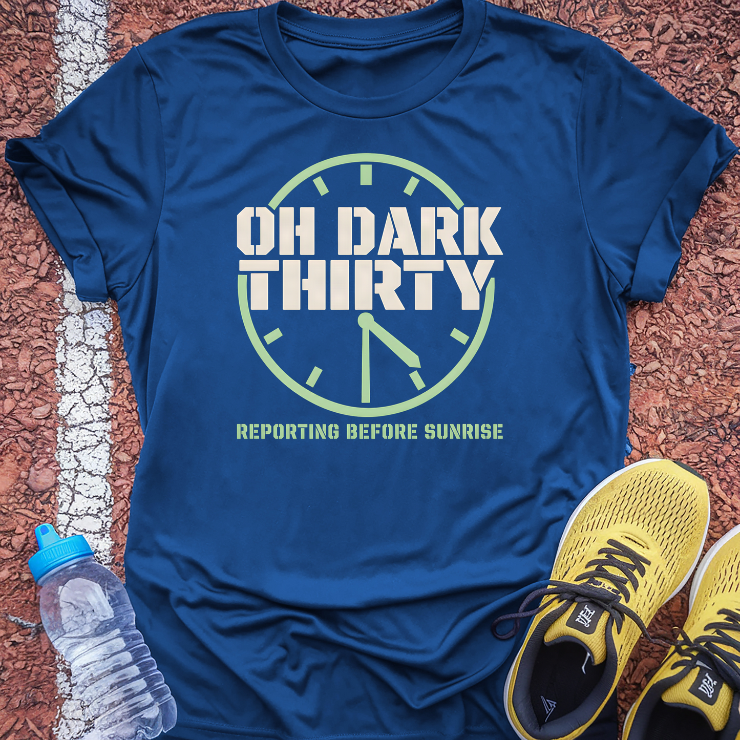 Reporting Before Sunrise T-Shirt - Royal