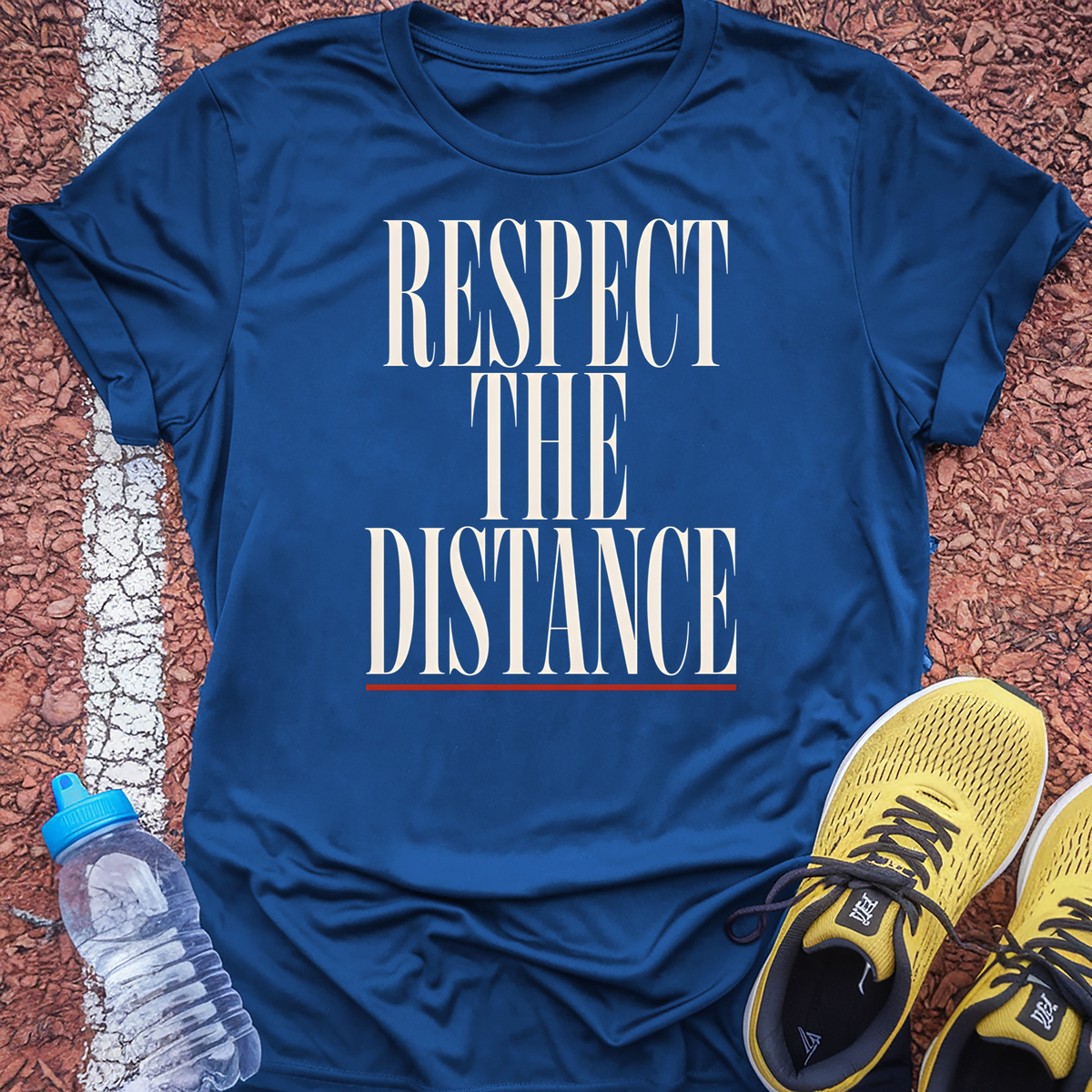 Respect the Distance T-Shirt - Royal