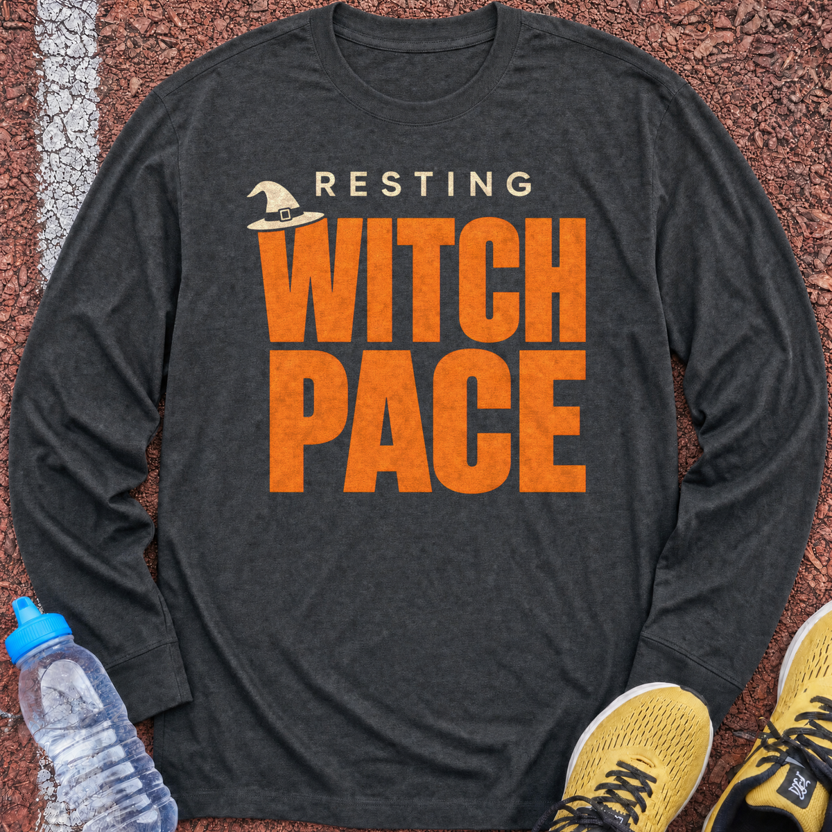 Resting Witch Pace Long Sleeve - Dark Heather
