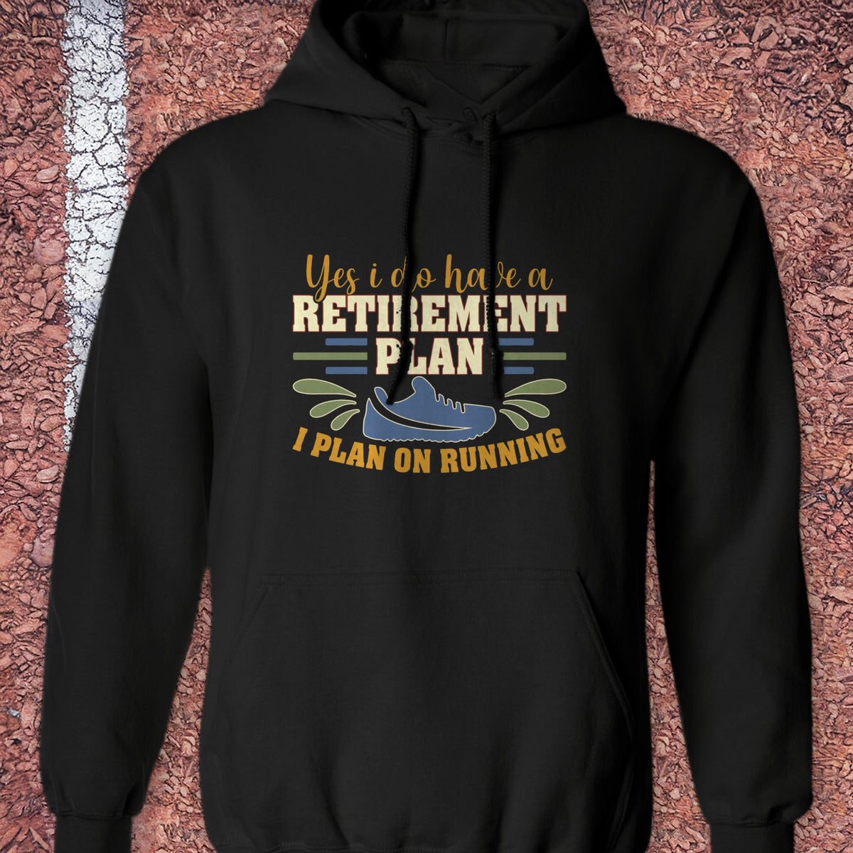 Retirement Hoodie - Black