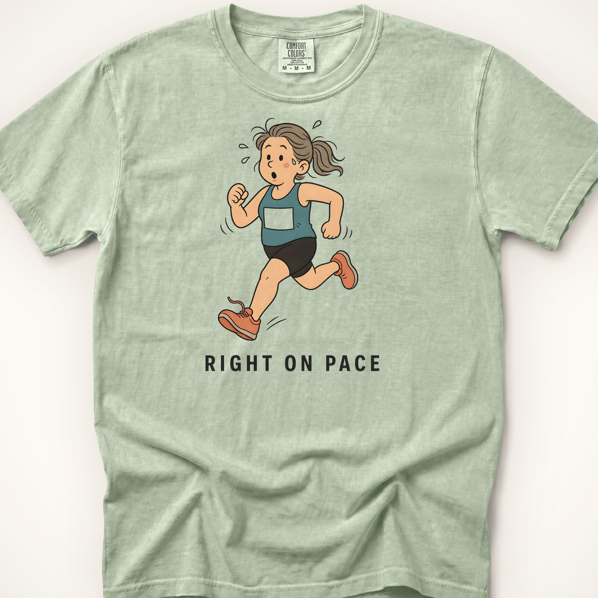 Right On Pace T-Shirt - Bay