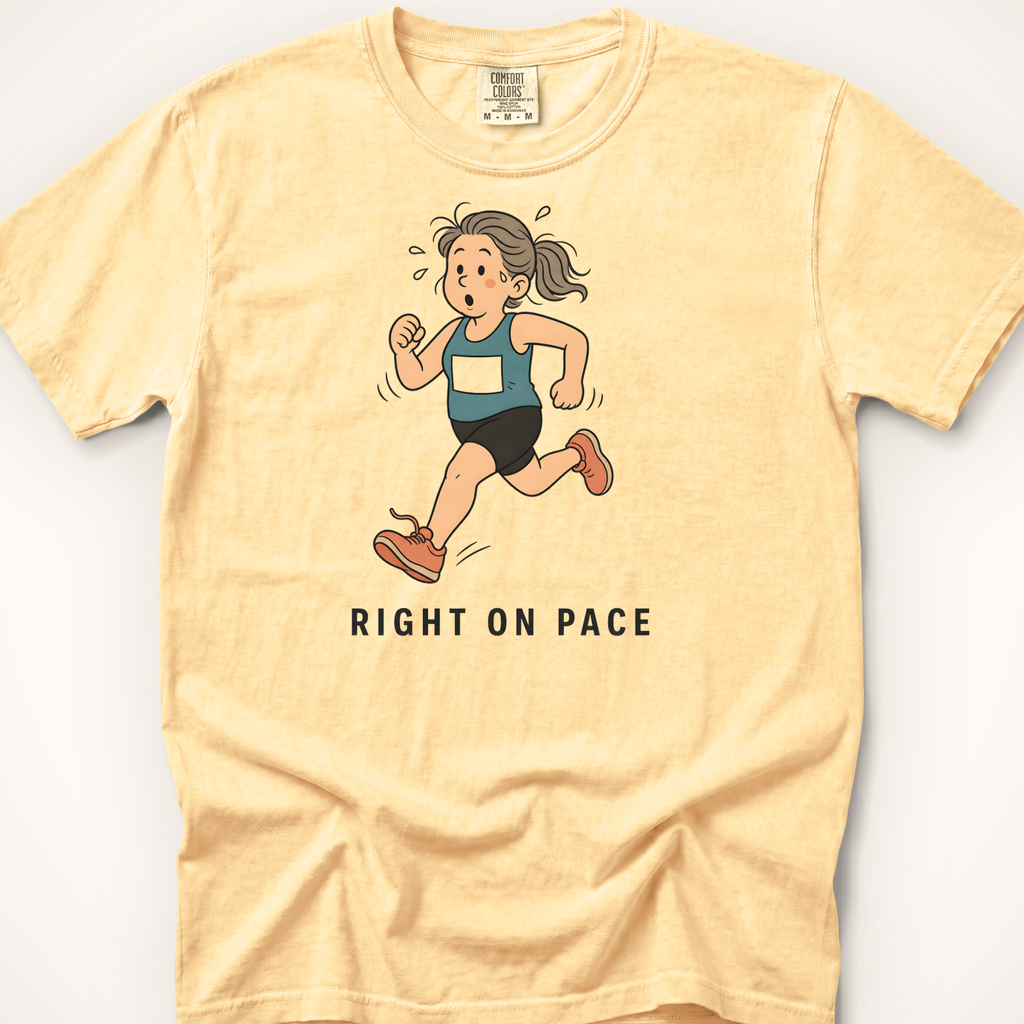 Right On Pace T-Shirt - Butter