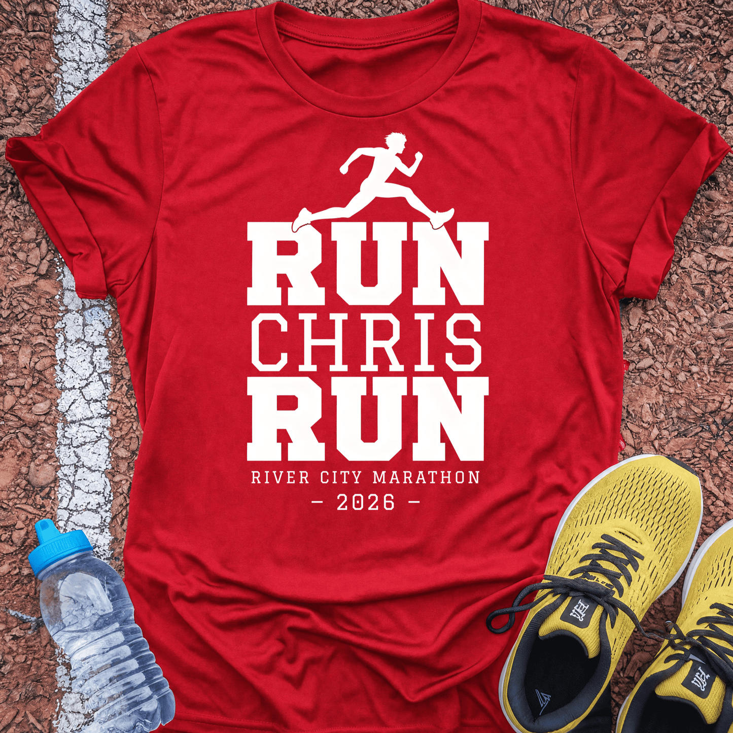 Run [Name] Run - Red