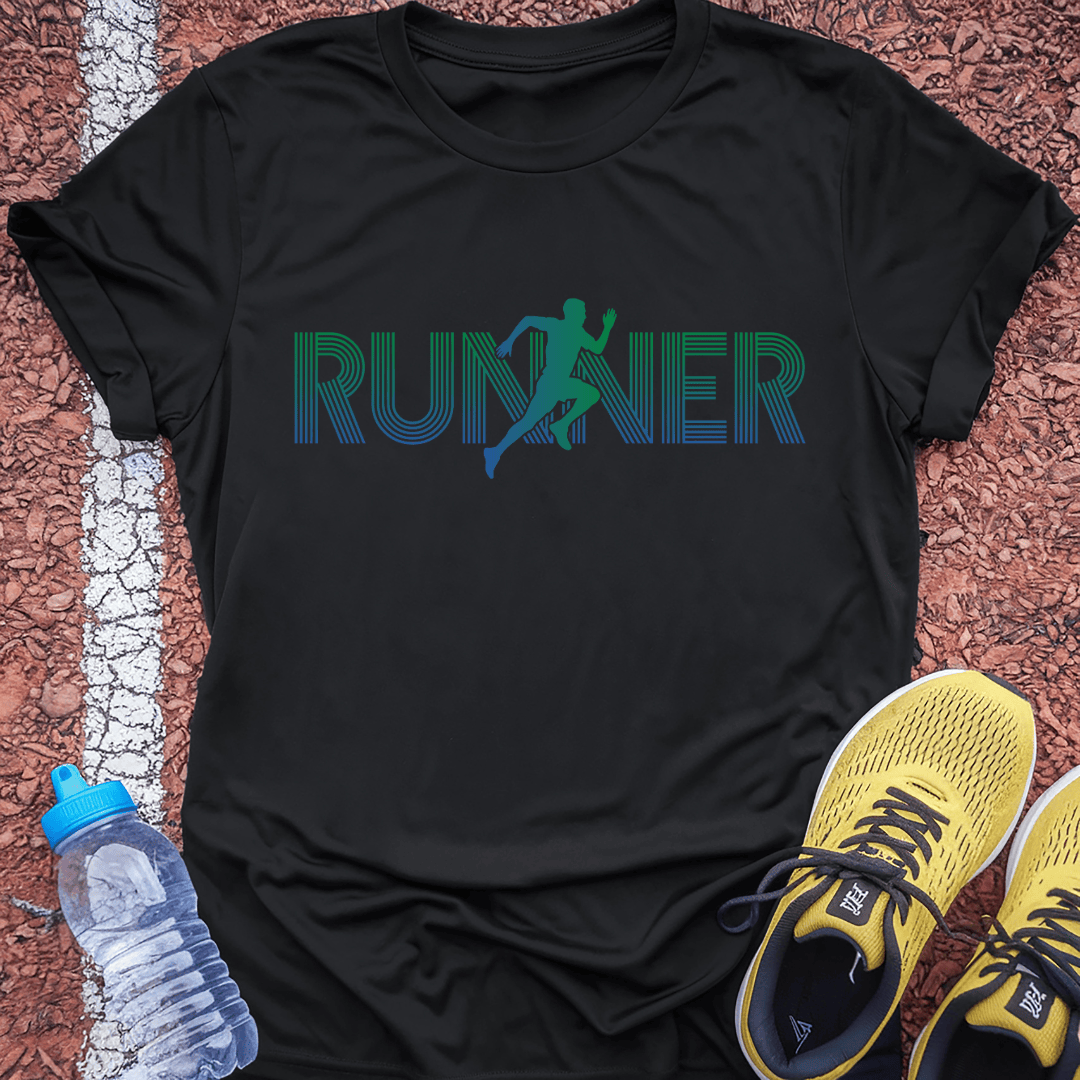 Run-ner T-Shirt - Black