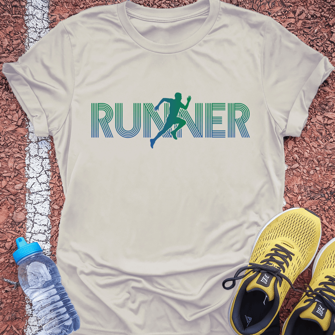 Run-ner T-Shirt - Ice Grey